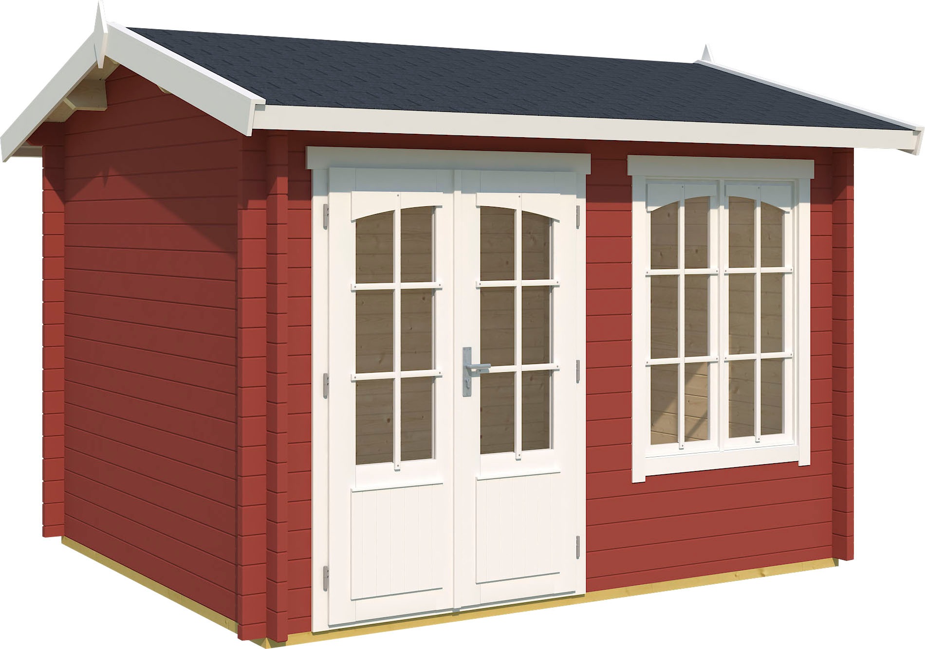 Lasita Maja Gartenhaus »Alex« in rot