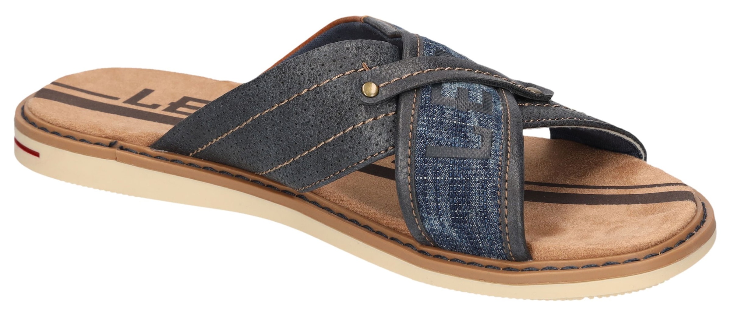 LERROS Pantolette  Sommerschuh, Strandschuh, Schlappen zum Schlupfen