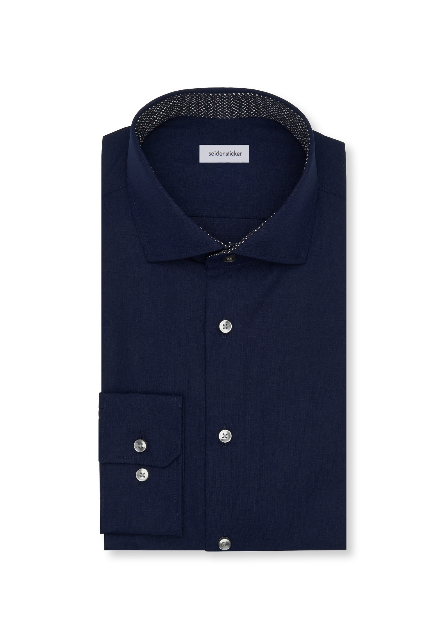 seidensticker Businesshemd »Schwarze Rose« Slim 1/1 Kentkragen