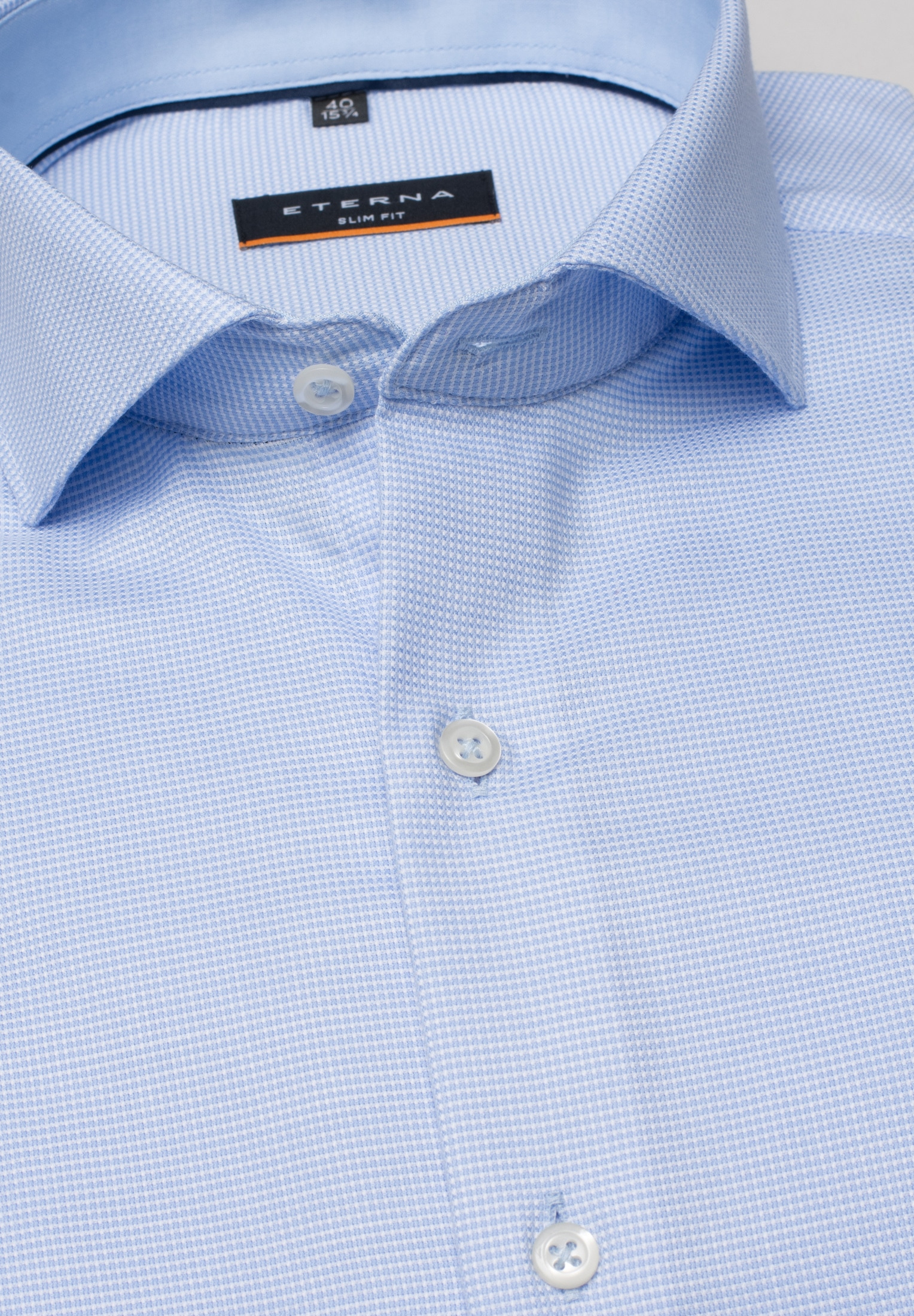 Eterna Langarmhemd »SLIM FIT«, NON IRON (bügelfrei)