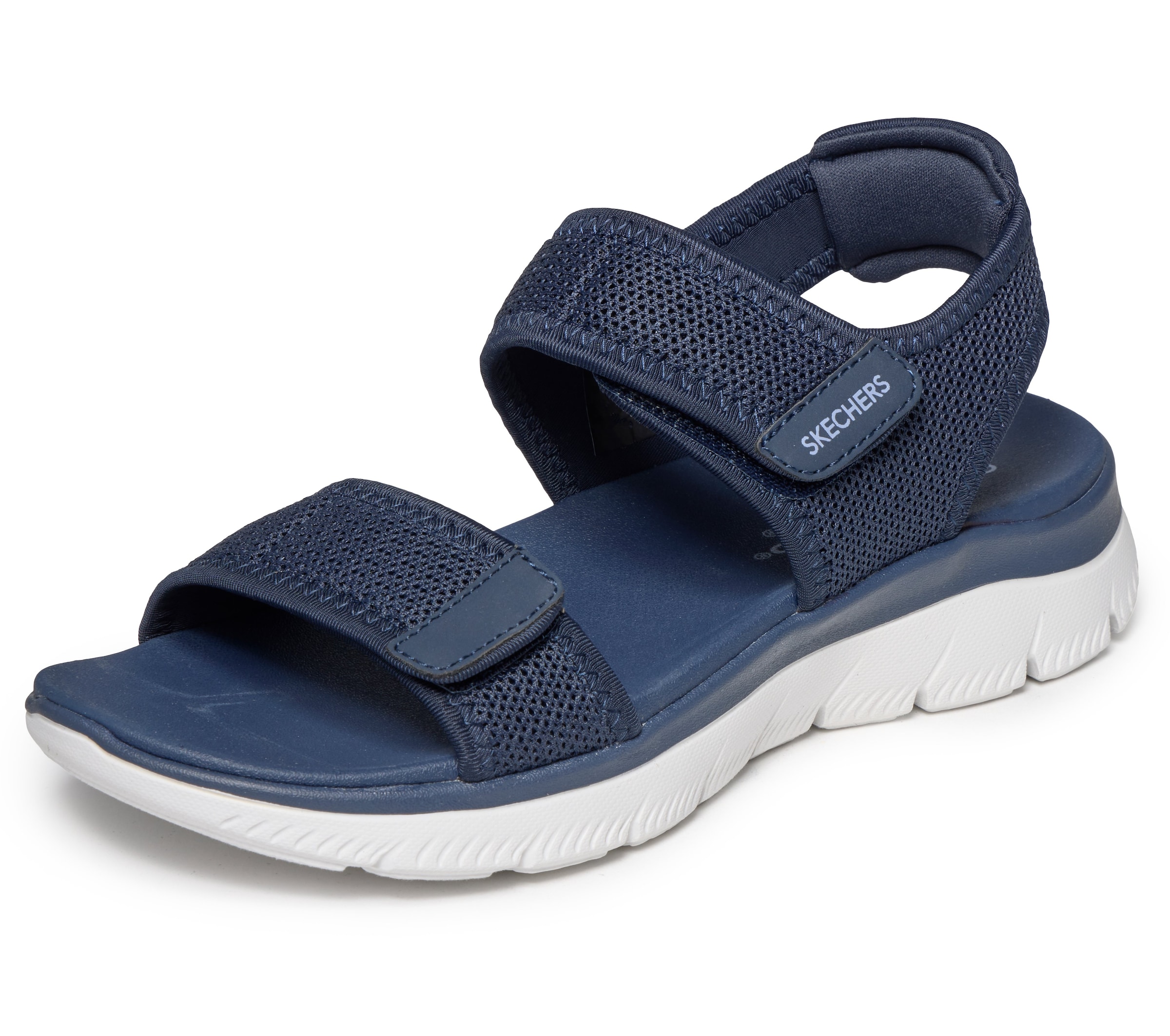 Skechers Sandale »SUMMITS SANDAL-CUTE MARK«  Klettschuh, Freizeitsandale mit softer Fersenpolsterung