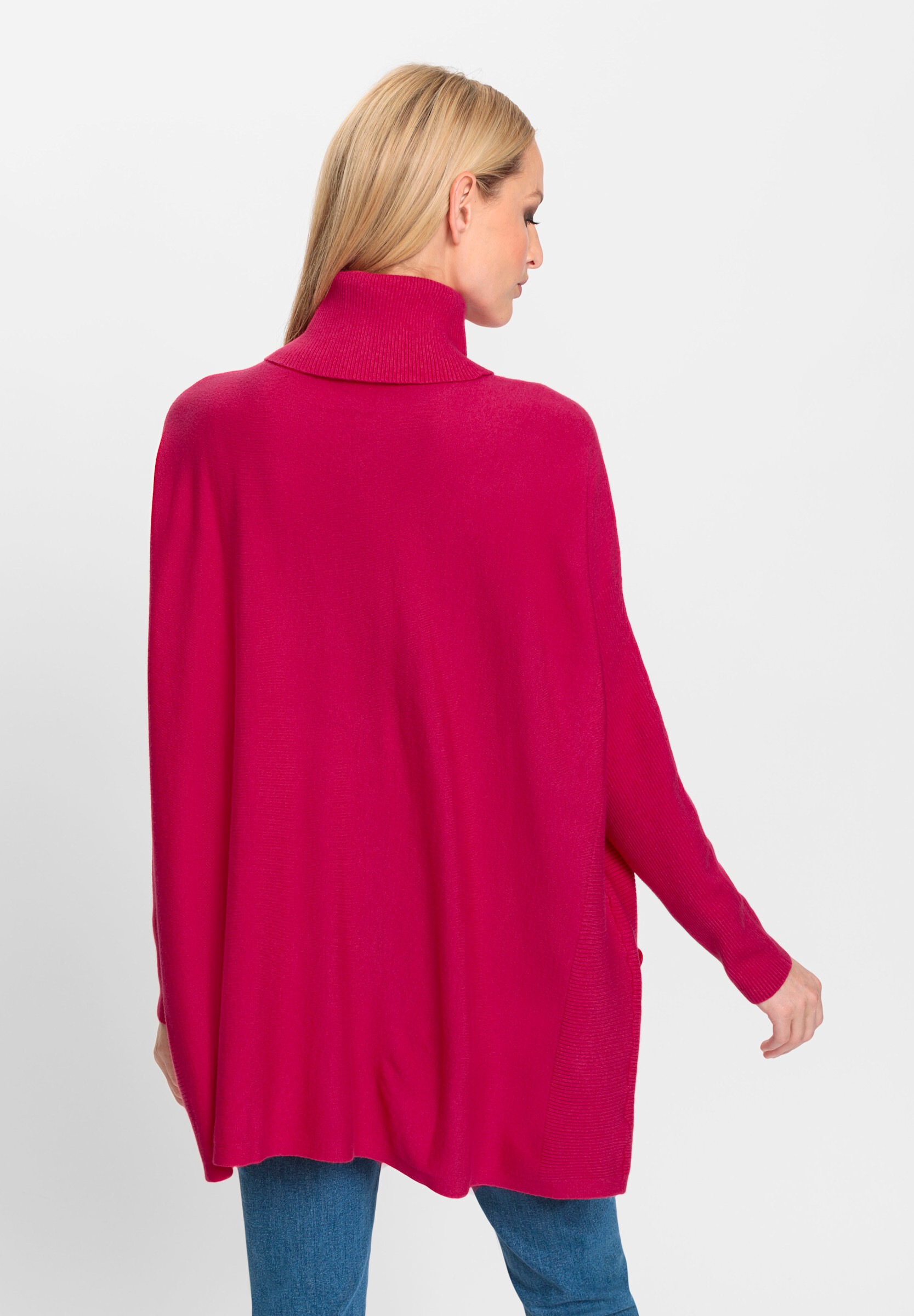 heine Strickponcho »Pullover Oversize-Pullover mit Fledermausärmeln«