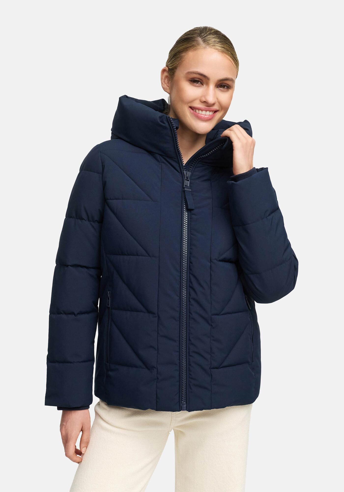 Marikoo Winterjacke »Marikoo Kuschelnasee Damen Herbst Winter Steppjacke N076«