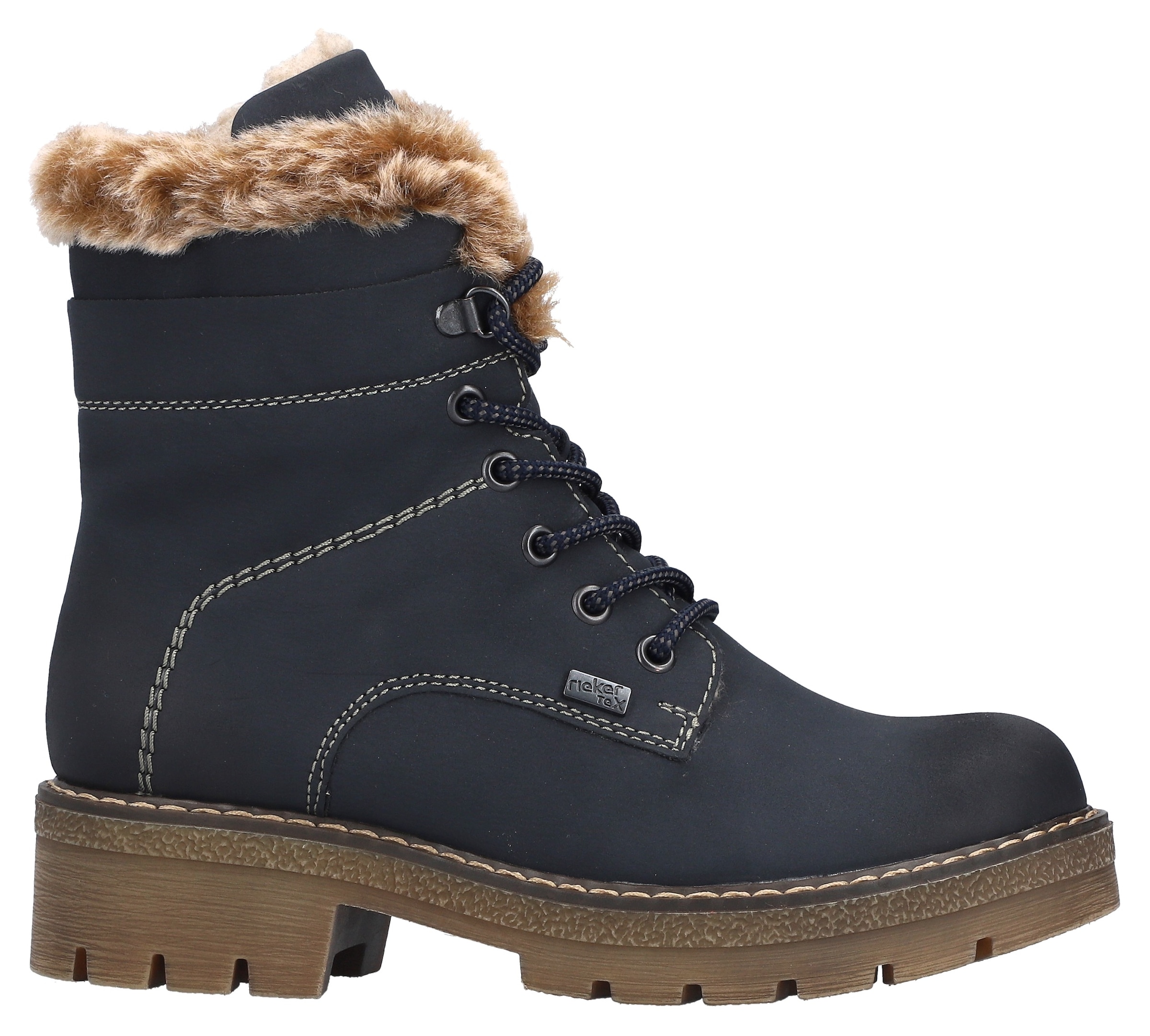 Rieker Winterstiefelette  Schnürboots, Winterboots mit wasserabweisender riekerTEX-Membran