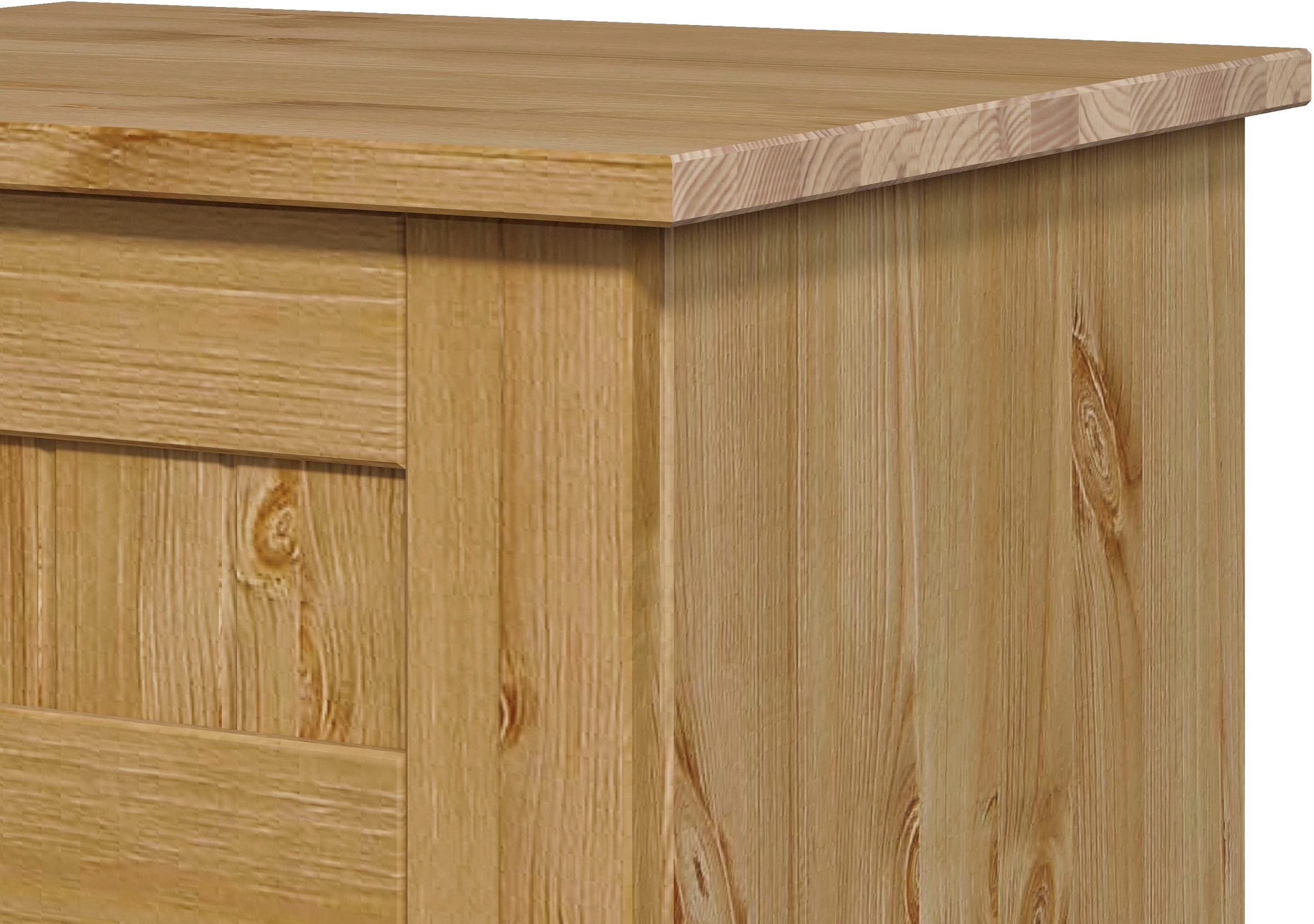 Home affaire Garderobenschrank »Juventus« 1 Stk. tlg. aus massiver Kiefer, Breite  67cm, mit Kleiderstange