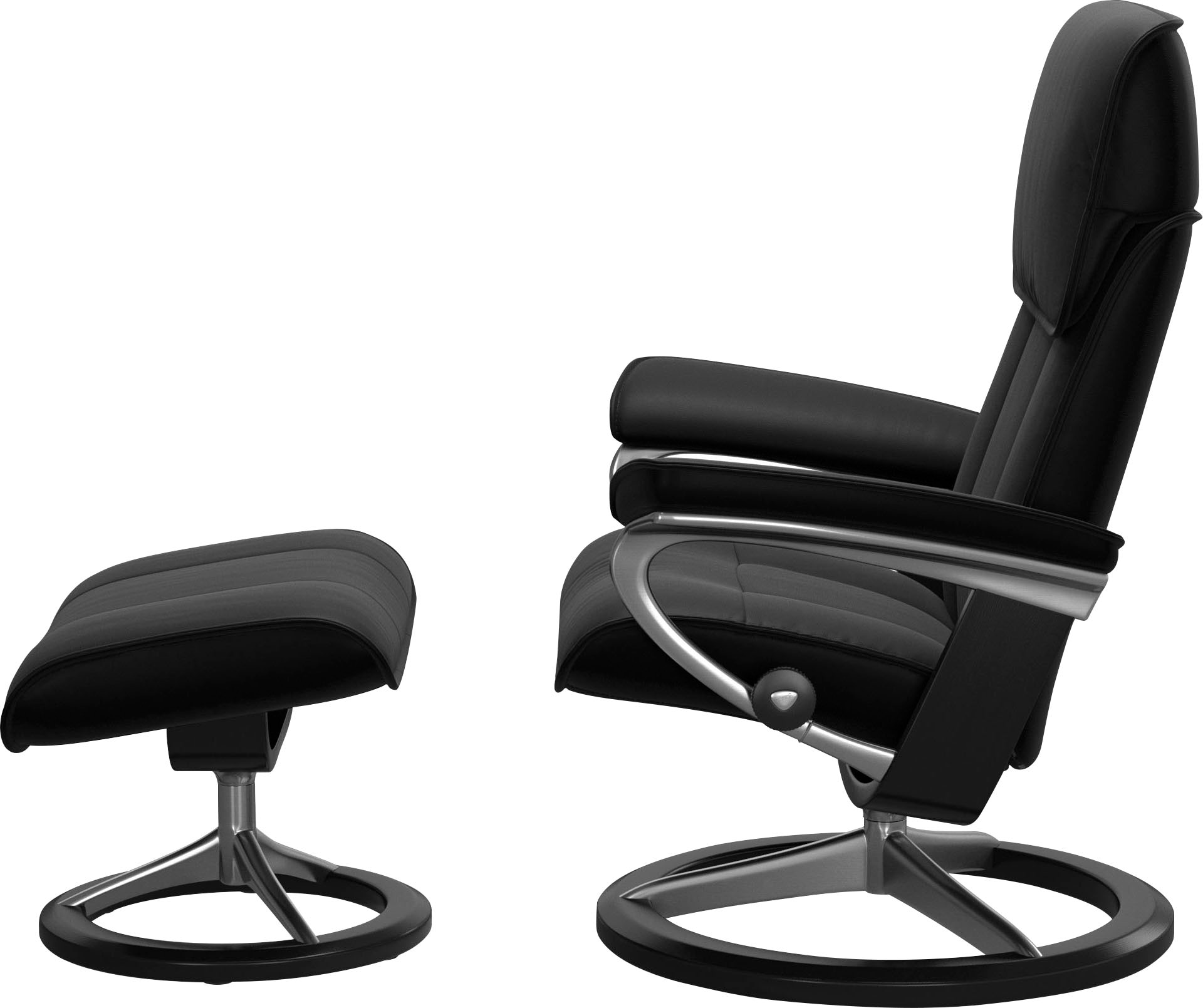 Stressless® Fußhocker »Admiral« mit Signature Base, Gestell Schwarz