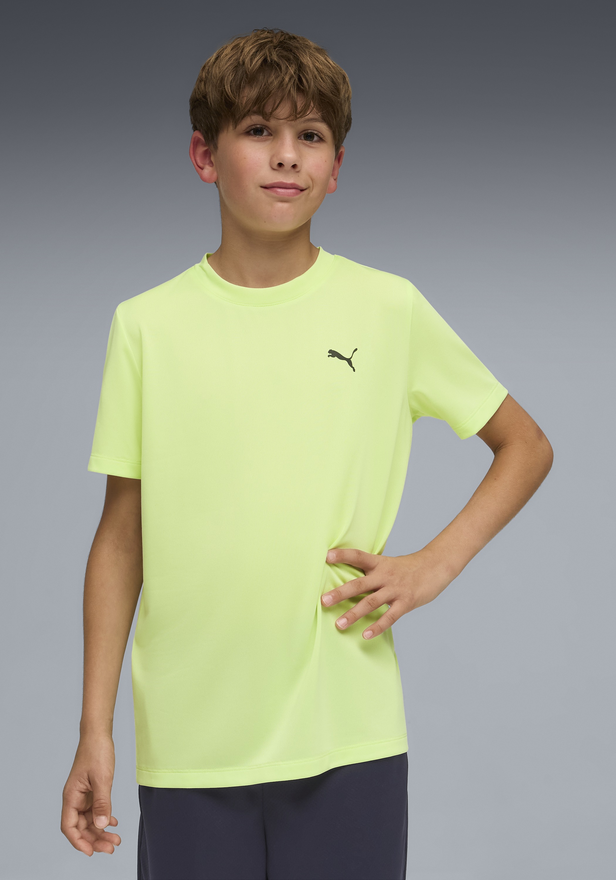 PUMA T-Shirt »TAD ESS TEE B« für Jugendliche, ergonomischer Schnitt, leichtes Material