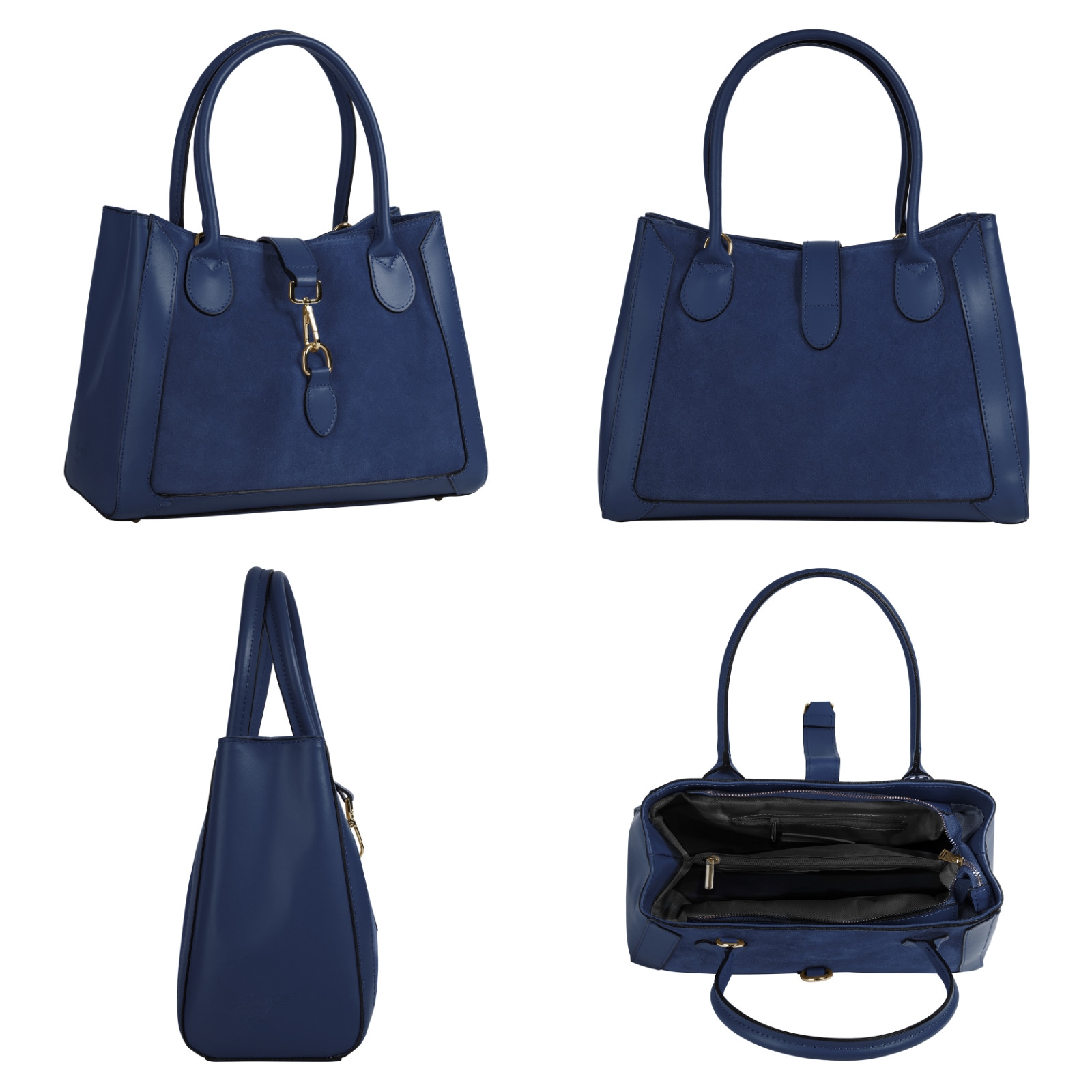 Samantha Look Shopper, echt Leder, Made in Italy