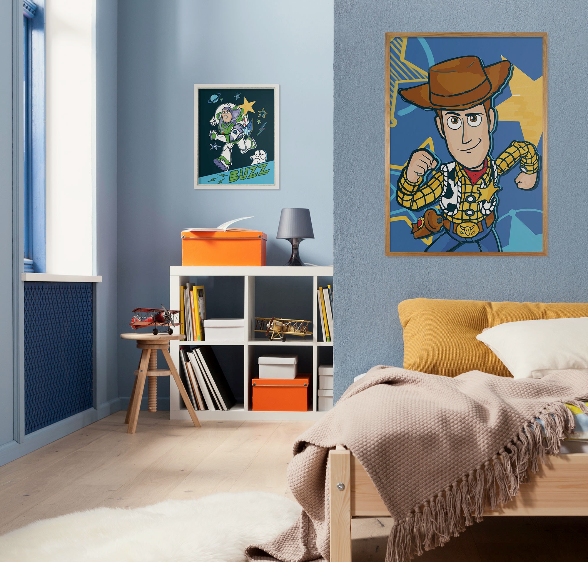 Komar Wandbild »Disney and Pixar Toy Story Woody«, Disney, (Set, 1 St.), 30 x 40 cm (Breite x Höhe) - Kinderzimmer, Dekoration