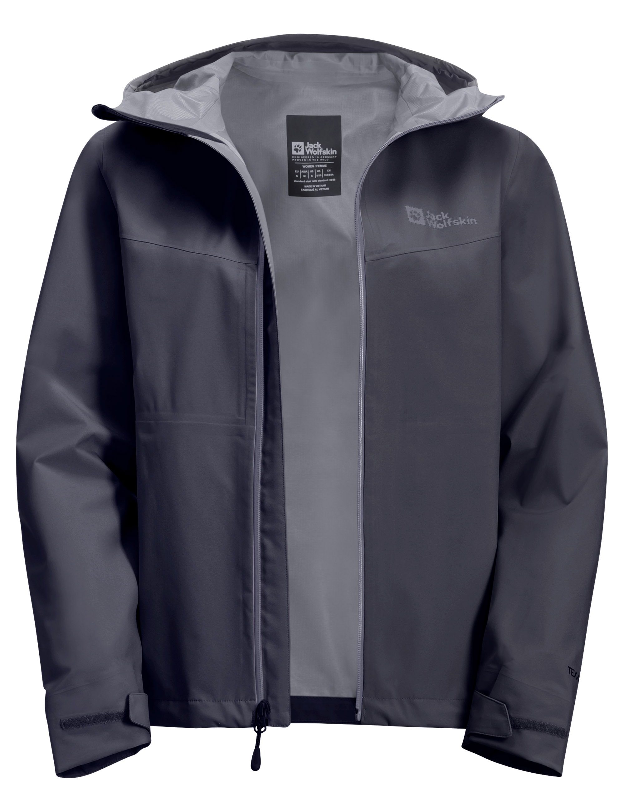 Jack Wolfskin Funktionsjacke »HIGHEST PEAK 3L JKT W«, mit Kapuze