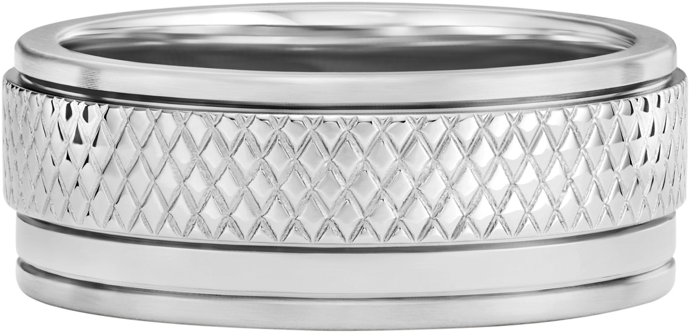 Fossil Fingerring »Schmuck Geschenk Edelstahl Ring Knox, JF04768040«