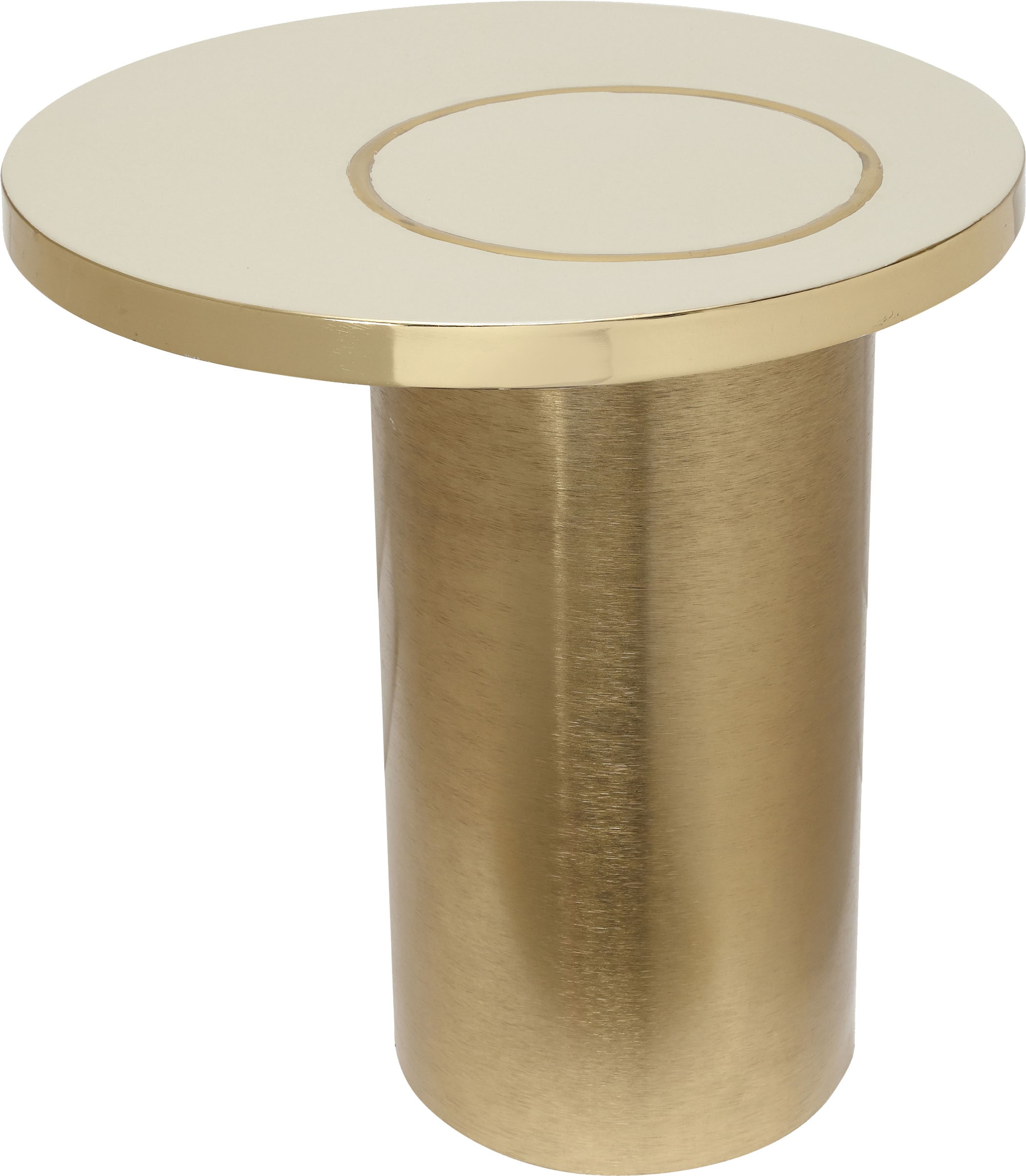 Kayoom Beistelltisch »Art Deco 2325, Beistelltisch aus Eisen, dekoratives Design« 1 Stk. tlg. Handarbeit, lackierter Tisch mit Metalleffekten, dekorativ