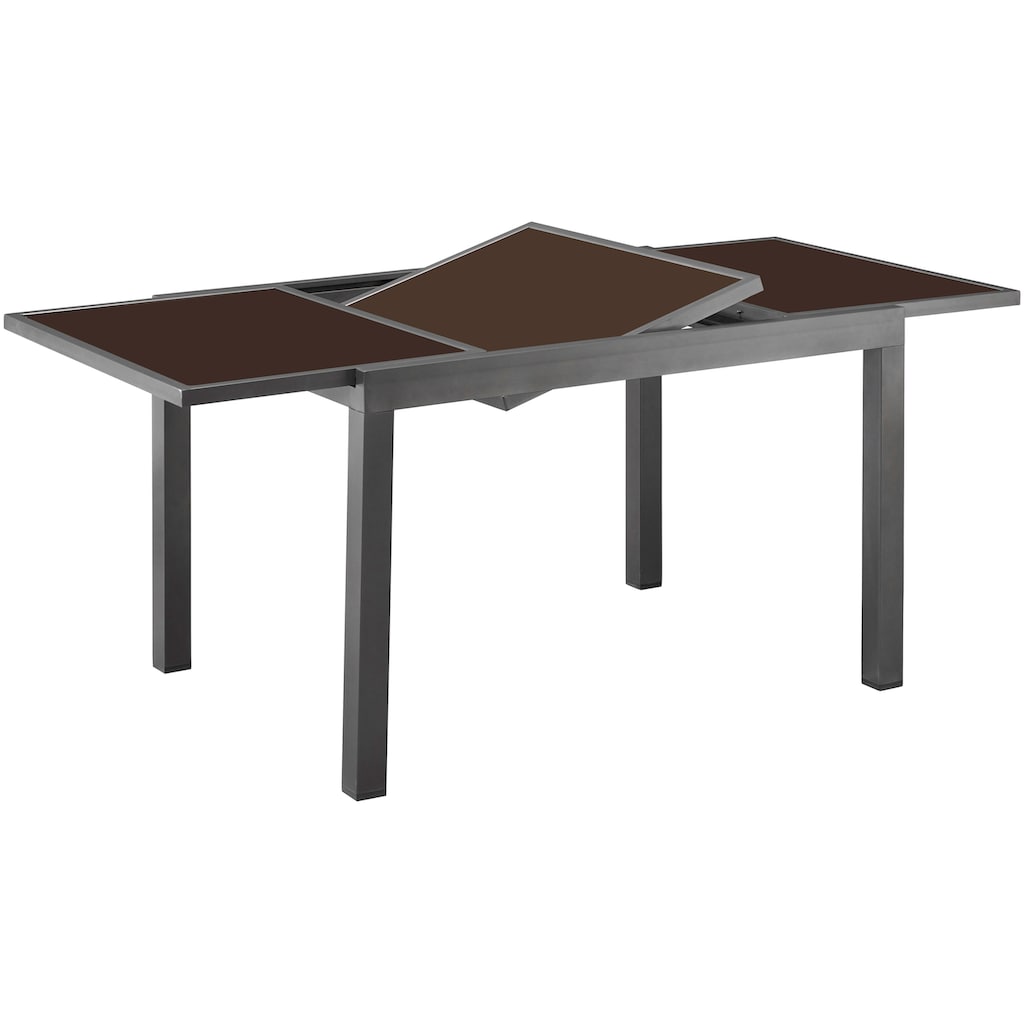 MERXX Gartentisch »Amalfi«, je nach Variante auf 180-240cm ausziehbar
