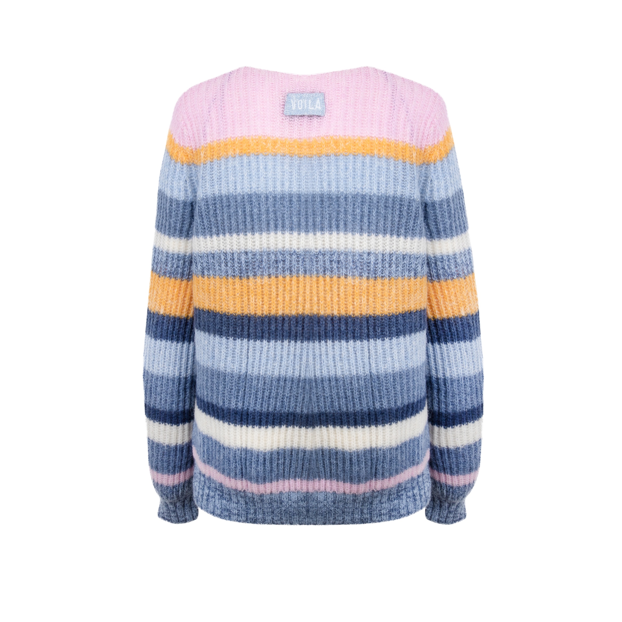 Lieblingsstück V-Ausschnitt-Pullover »BeeleL«, mit Streifen