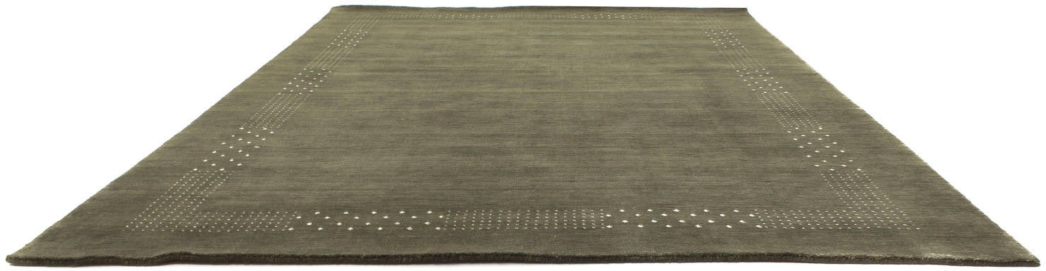 morgenland Wollteppich »Nova - Gabbeh Teppich - Loribaft Perser«, quadratisch, 1,5 mm Höhe, Flachgewebe