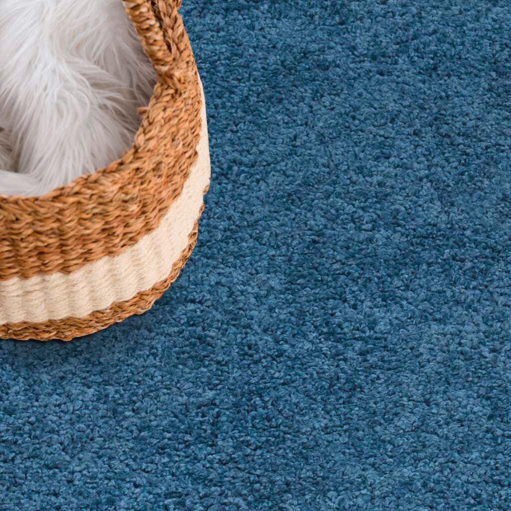 Carpet City Hochflor-Teppich »City Shaggy«, rund, 30 mm Höhe, Teppich Einfarbig Uni, besonders flauschig-weich