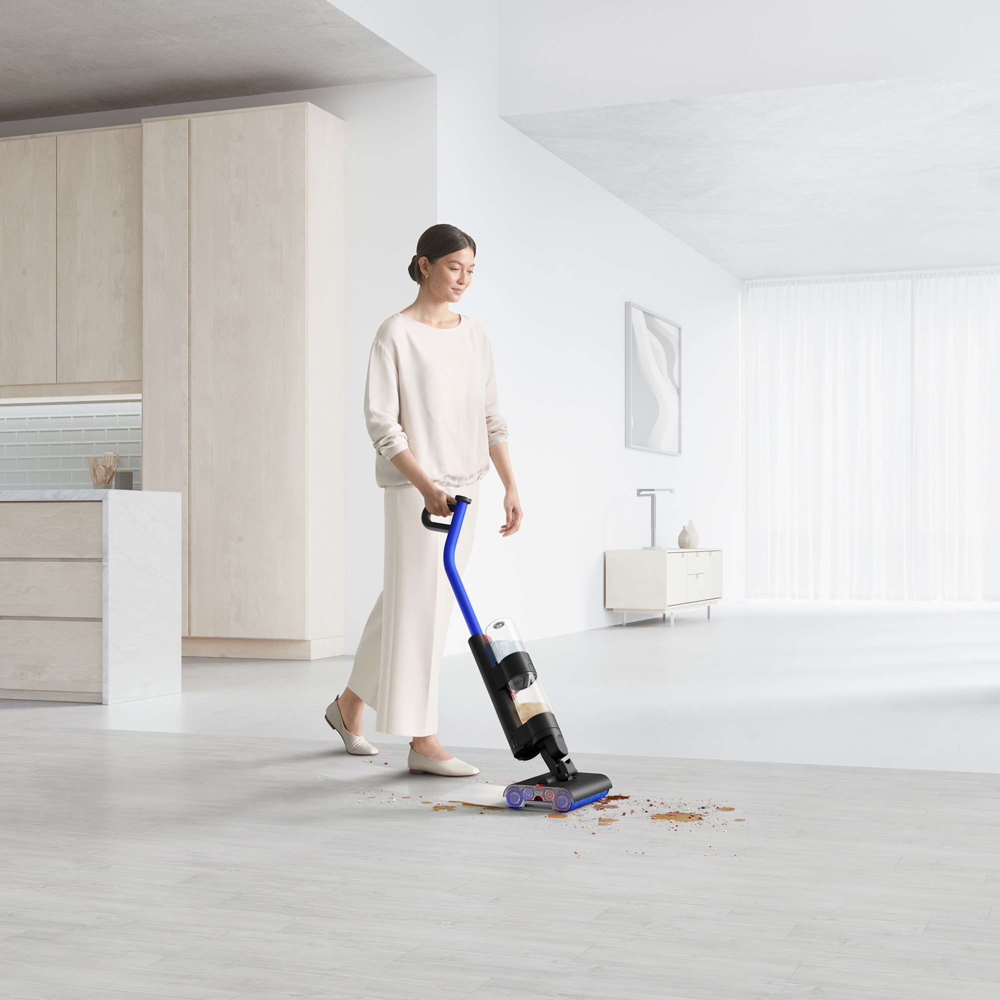 DYSON Akku-Wischmopp »WashG1™ Wischsauger (Mattschwarz/Ultramarin)«