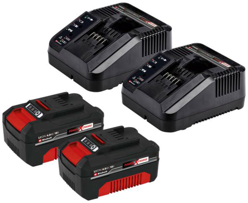 Einhell Akkurasenmäher »GE-CM 36/36 Li SET«, (Set), mit 2 Akkus und Ladegerät