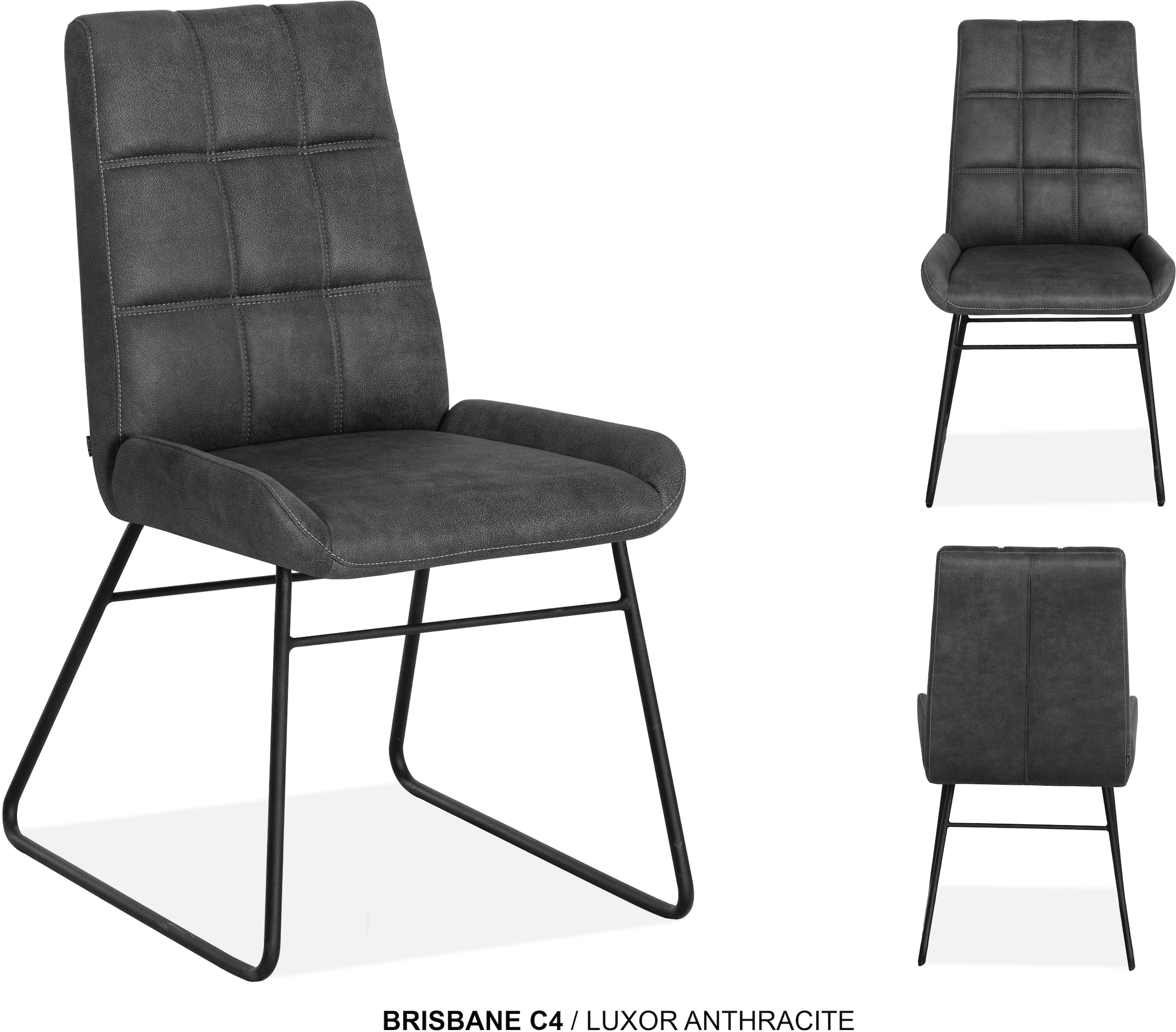 OMG Design Esszimmerstuhl »Brisbane« (Set) 1 Stk.Esszimmerstuhl, pflegeleichter Bezug