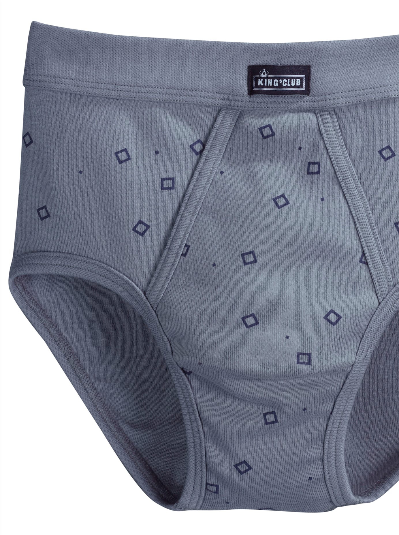 Kings Club Herren Slip 3 Stk. tlg. in blau, Größe 8