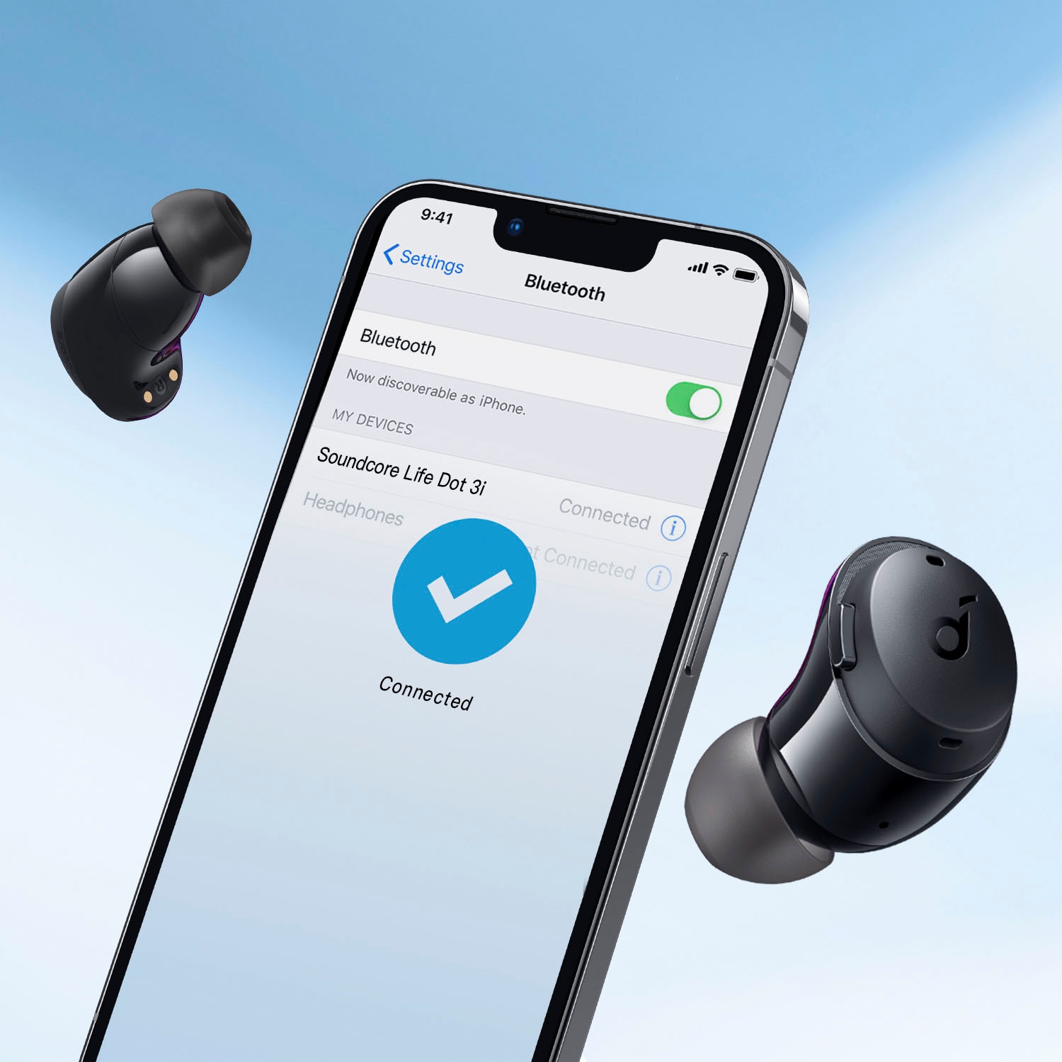 Anker Headset »SOUNDCORE Dot 3i«, Bluetooth, Active Noise Cancelling (ANC)- Rauschunterdrückung jetzt bei OTTO