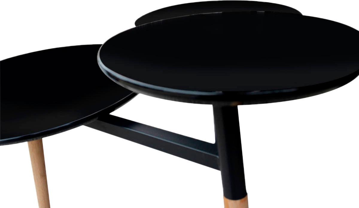 Kayoom Beistelltisch »Butler 310, Durchmesser der Abstellflächen: 48/40/30 cm«, (1 St.), Durchmesser der Abstellflächen: 48/40/30 cm, glatte Flächen