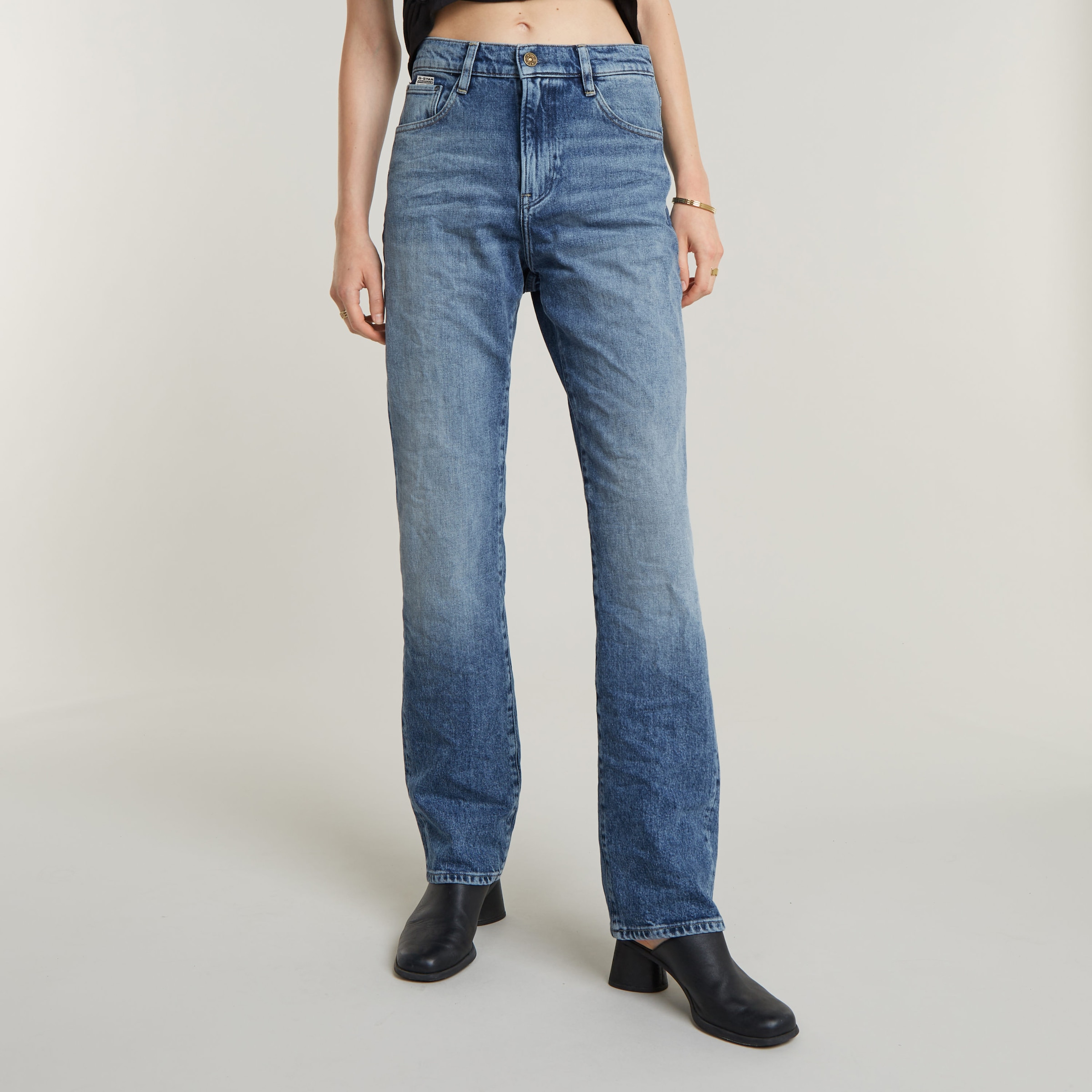 G-STAR High-waist-Jeans »Viktoria High Straight«
