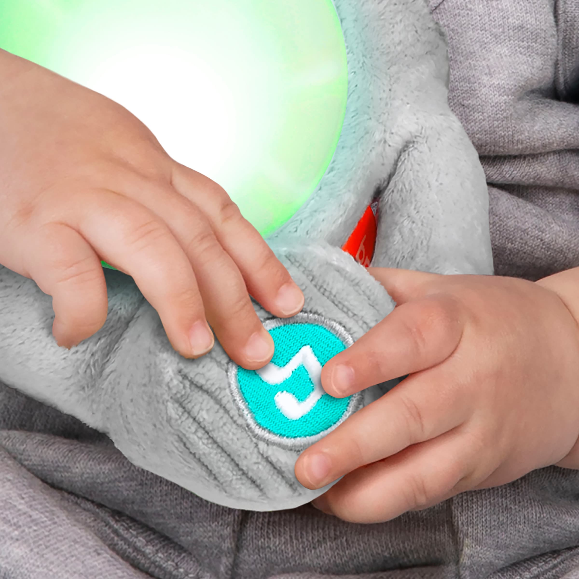 Bright Starts Plüschfigur »Hug-a-bye Baby™ Musical Light Up Soft Toy​«, mit Licht und Soundeffekten