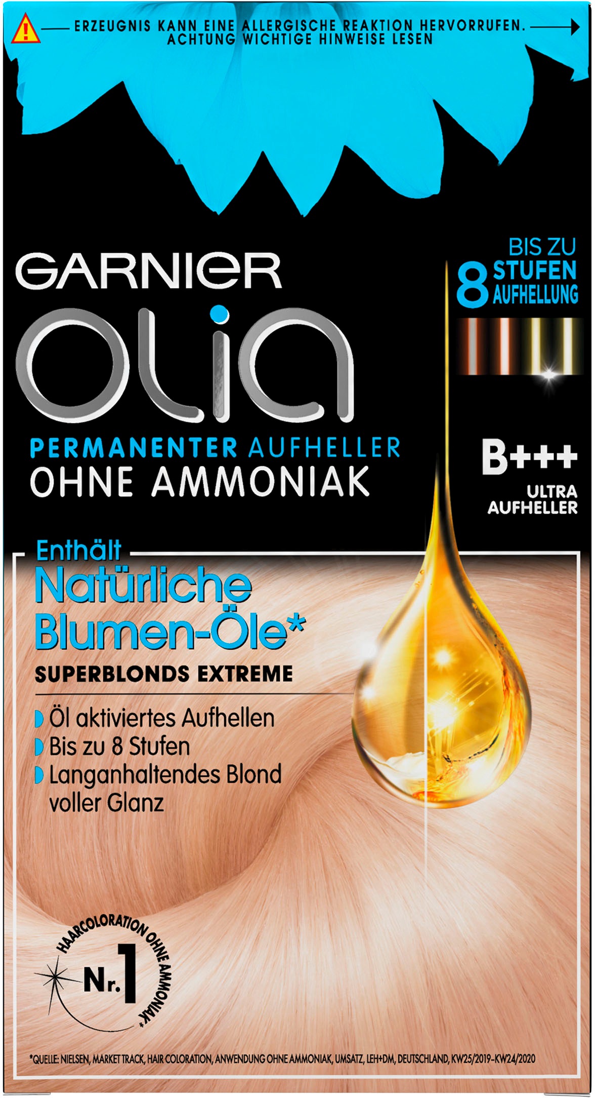 GARNIER Coloration »Olia Aufheller«, mit pflegender Formel