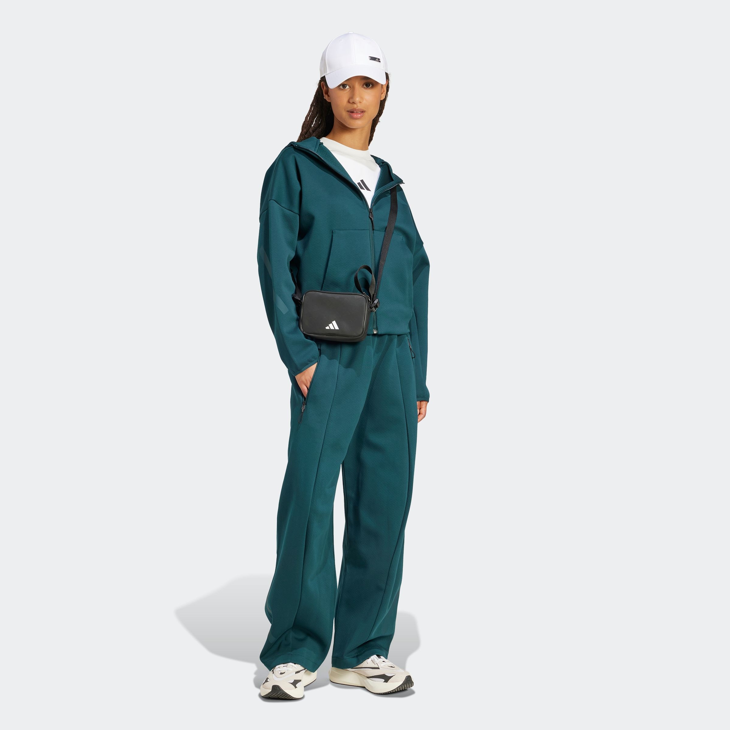 adidas Sportswear Kapuzensweatshirt »W Z.N.E. FZ«