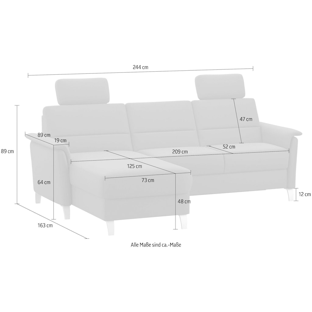 sit&more Ecksofa »Palmera«