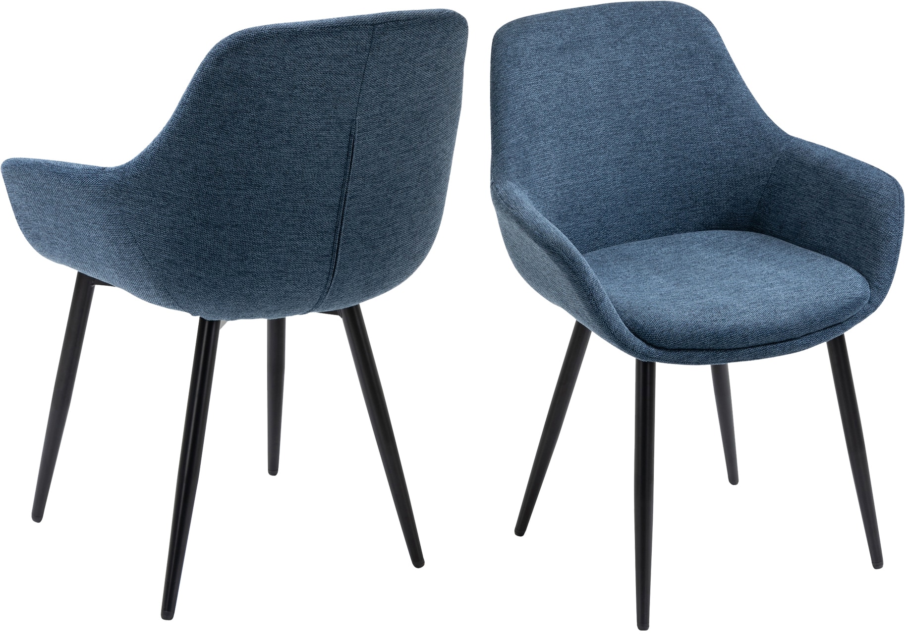 SalesFever Essgruppe »für stilvolles Speisen« Set, 5 Stk. tlg. 5-teiliges Set mit authentischer Baumkanten-Tischplatte