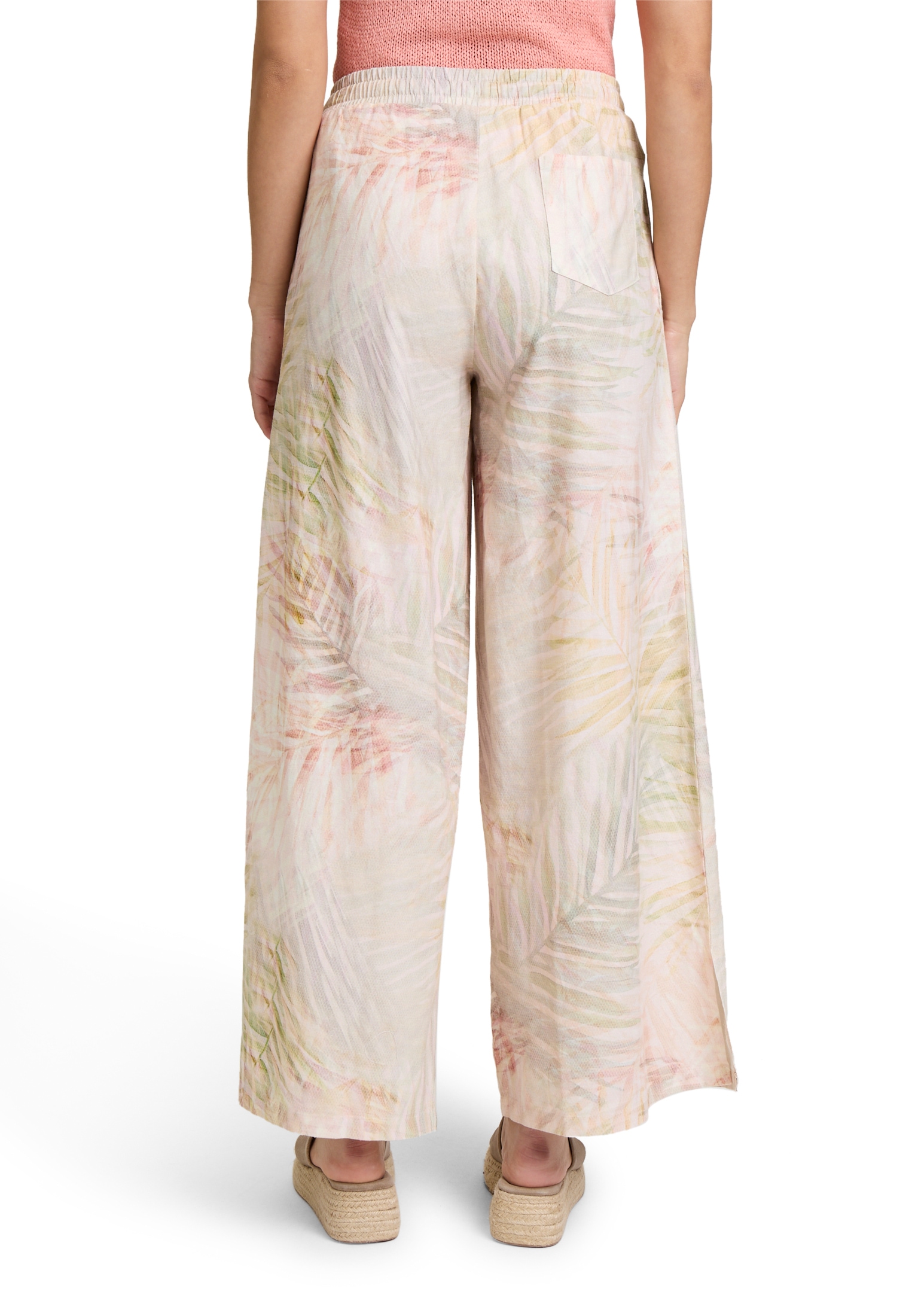 Cartoon Leinenhose »Leinenhose mit Aufdruck«