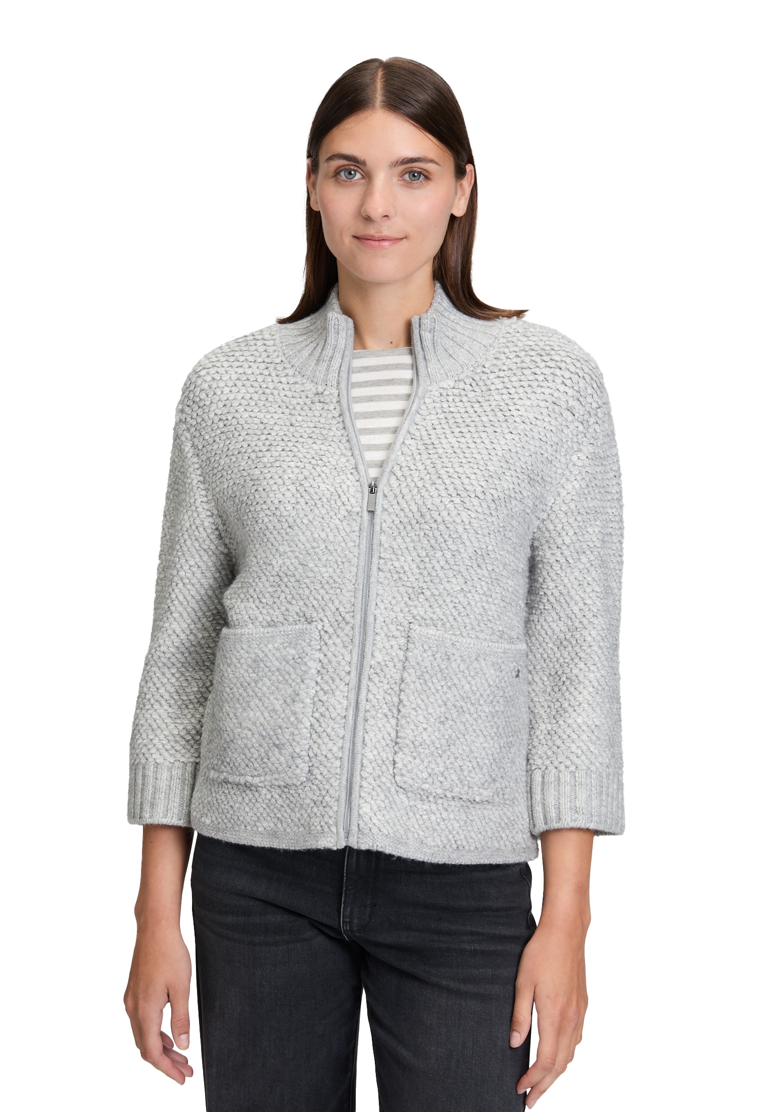Betty&Co Cardigan »Strick-Cardigan mit Reißverschluss«