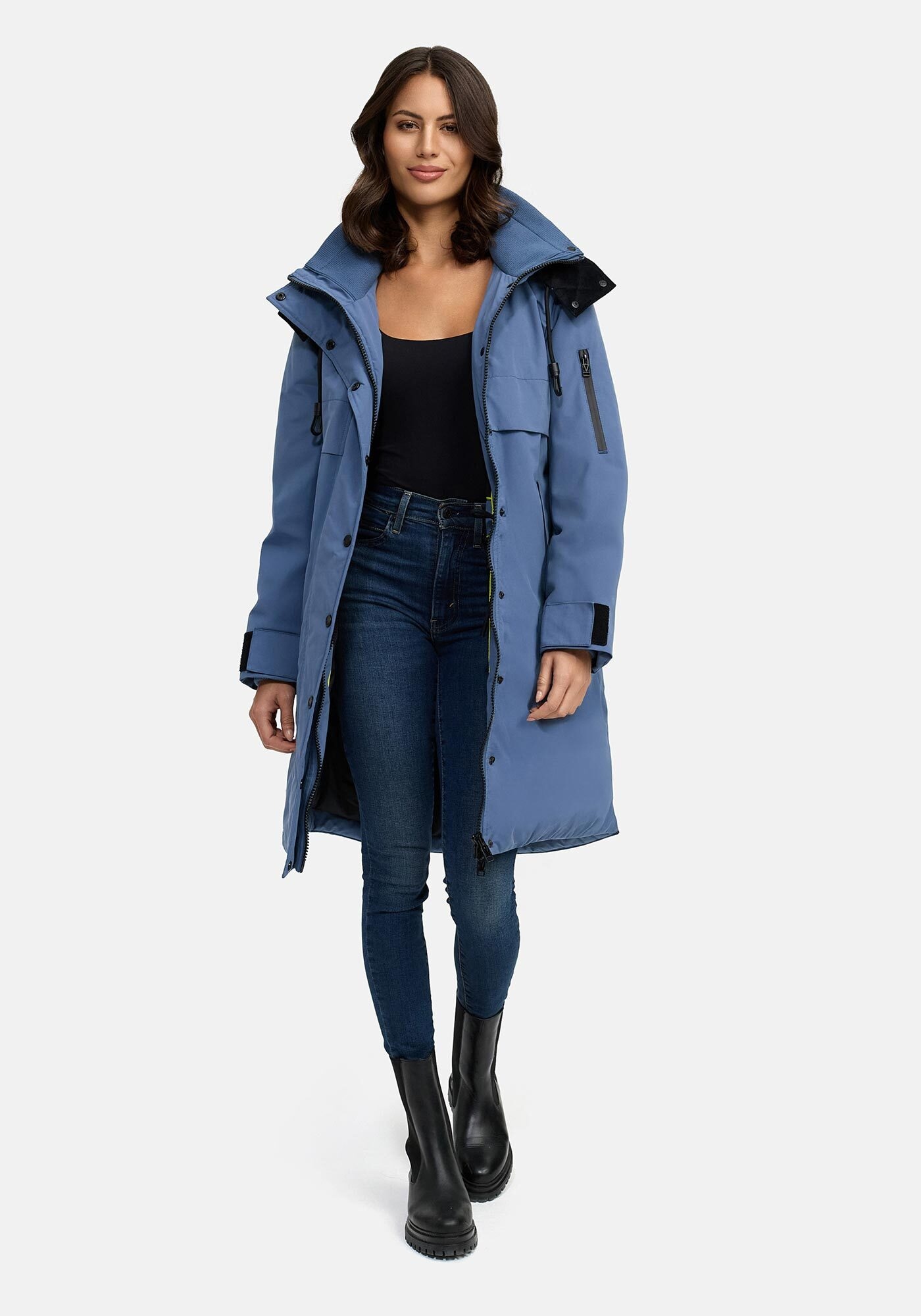 Marikoo Winterjacke »Marikoo Anoukaa Damen Winterjacke N032«