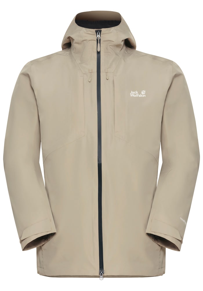 Jack Wolfskin 3-in-1-Funktionsjacke »ICECAPE 3IN1 DOWN JKT M RDS«, mit Kapuze