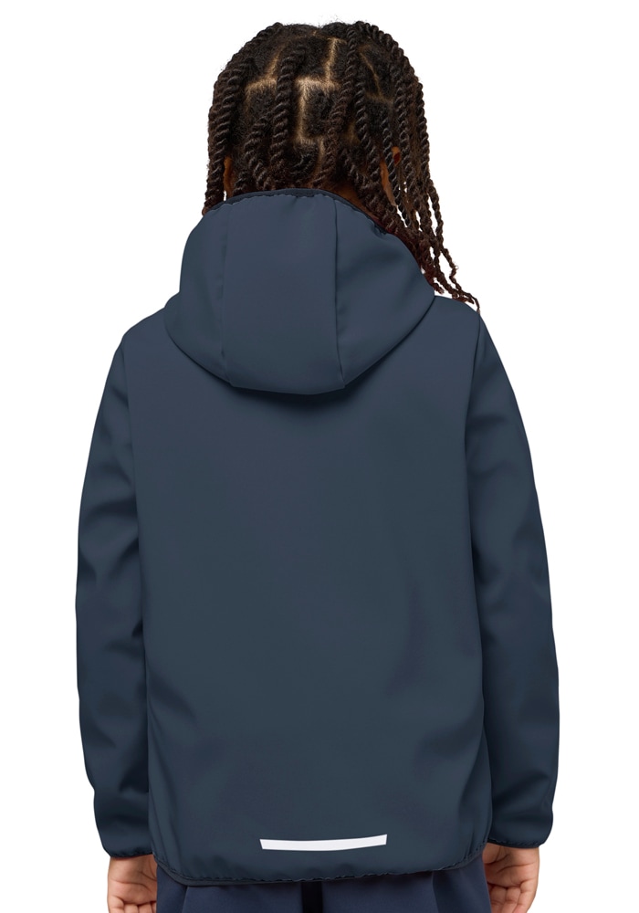 Jack Wolfskin Softshelljacke »FOURWINDS JACKET KIDS« mit Kapuze
