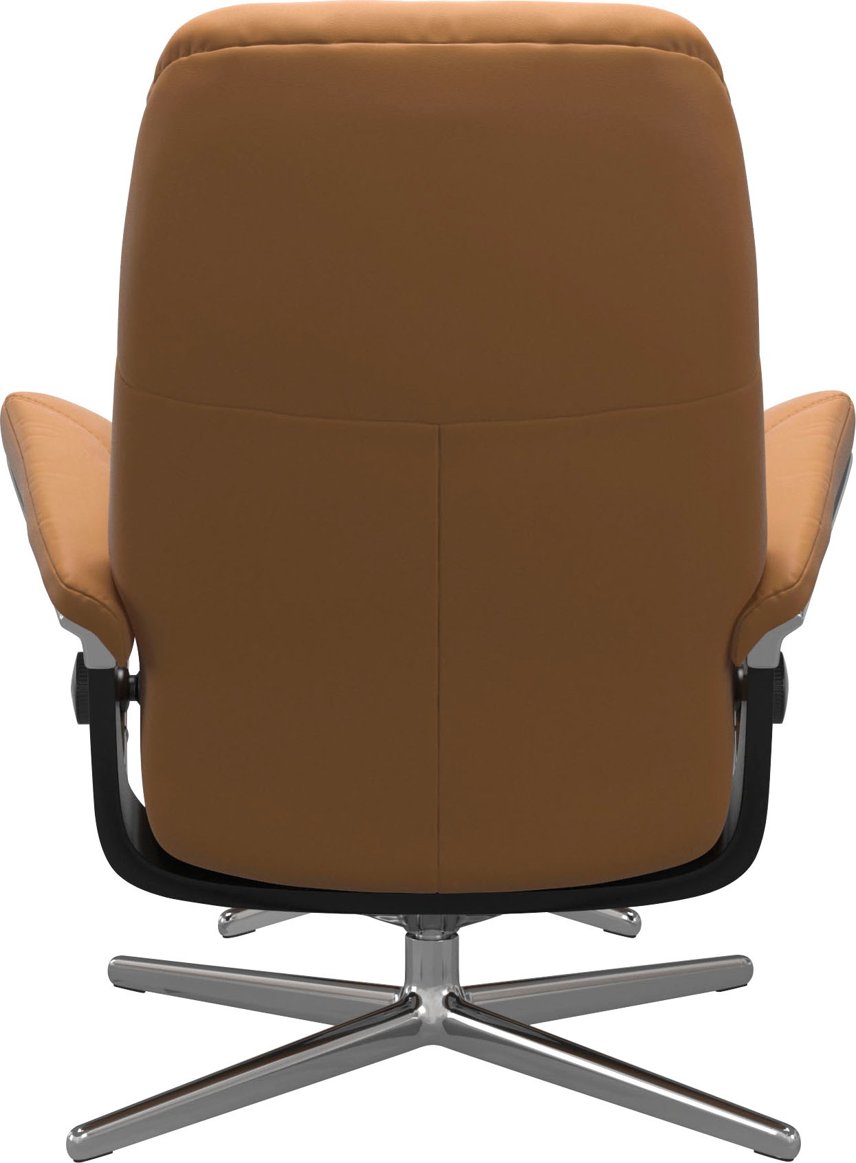 Stressless® Fußhocker »Consul«, mit Cross Base, Größe S, M & L, Holzakzent Schwarz