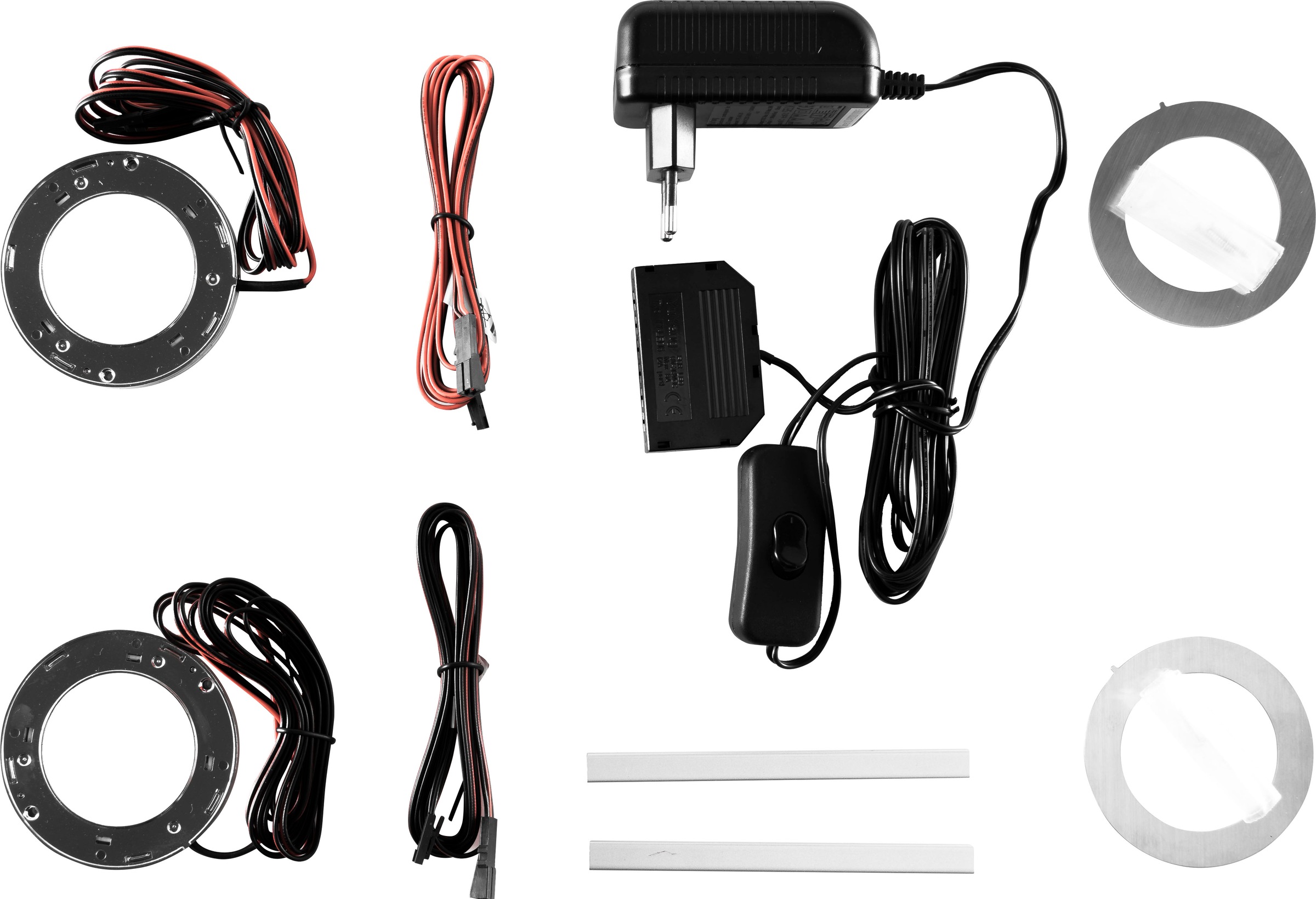 Mca Furniture LED-Leuchtmittel »Matadi LED Power Spot 2er Set« 1 Stk. Neutralweiß in weiß