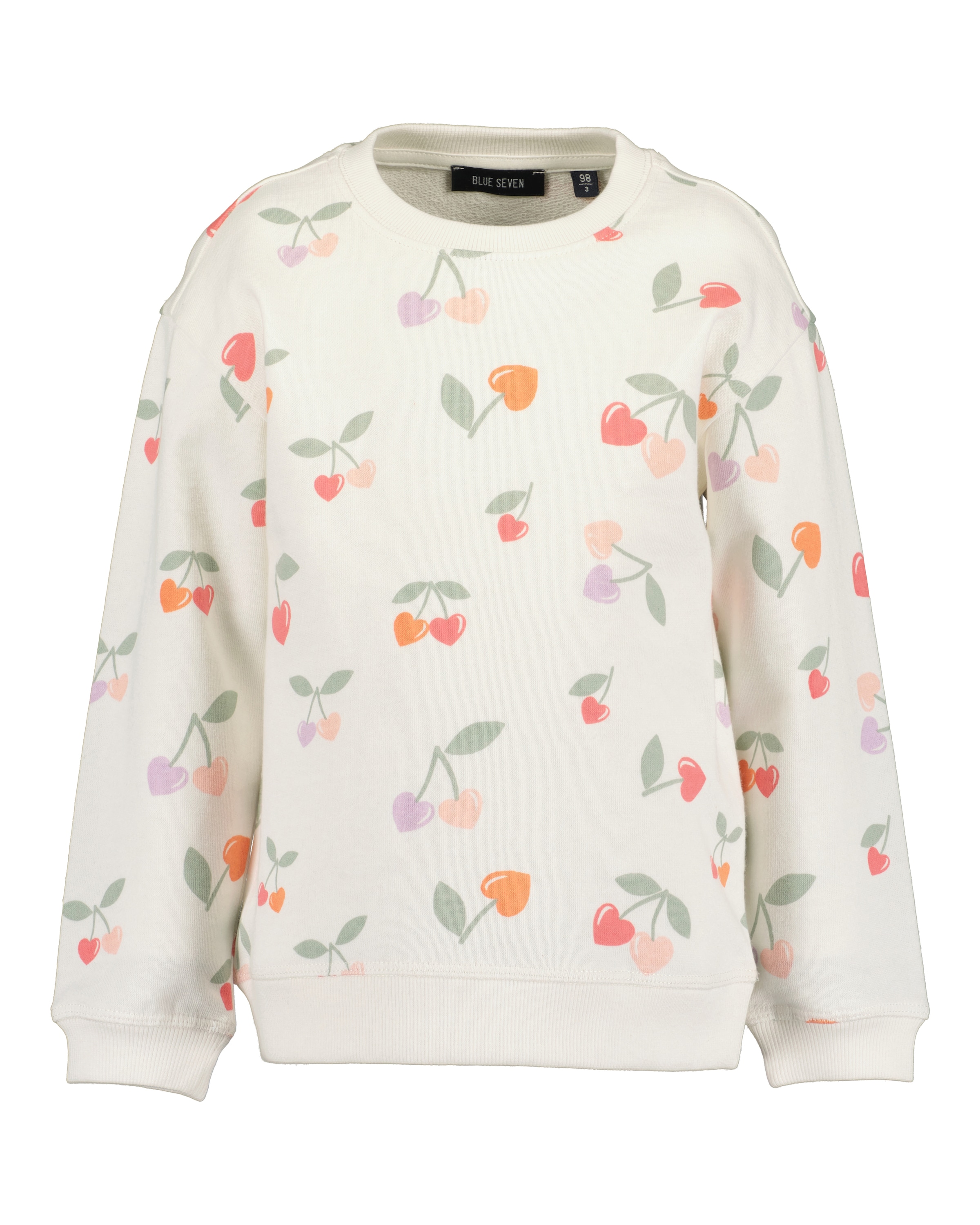 Blue Seven Sweater »Blue Seven Mädchen Sweatshirt langarm mit Bündchen«
