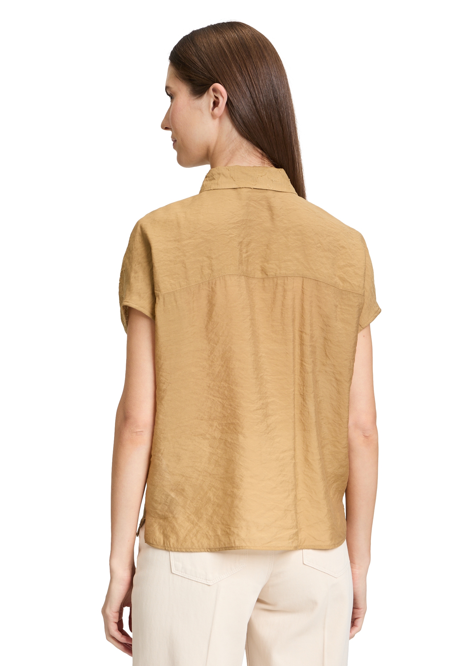 Cartoon Klassische Bluse »Oversize-Bluse mit überschnittenen Ärmeln«