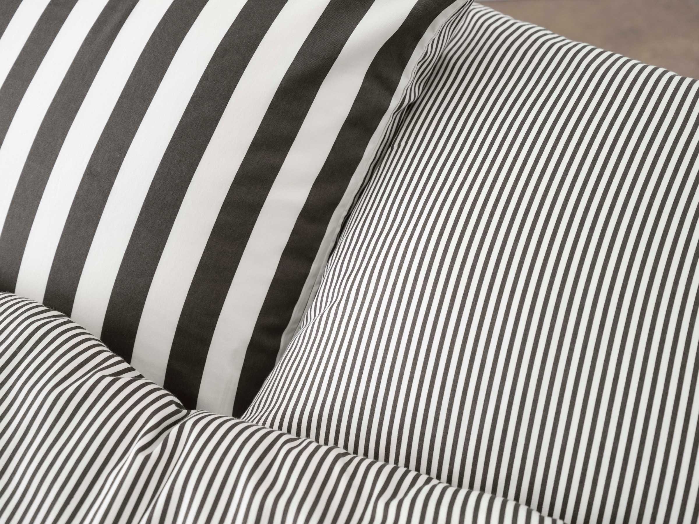 Marc O'Polo Wendebettwäsche »Classic Stripe, 100% Bio-Baumwollsatin«