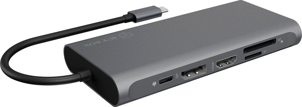 Laptop-Dockingstation »ICY BOX USB Type-C DockingStation mit drei Videoschnittstellen«