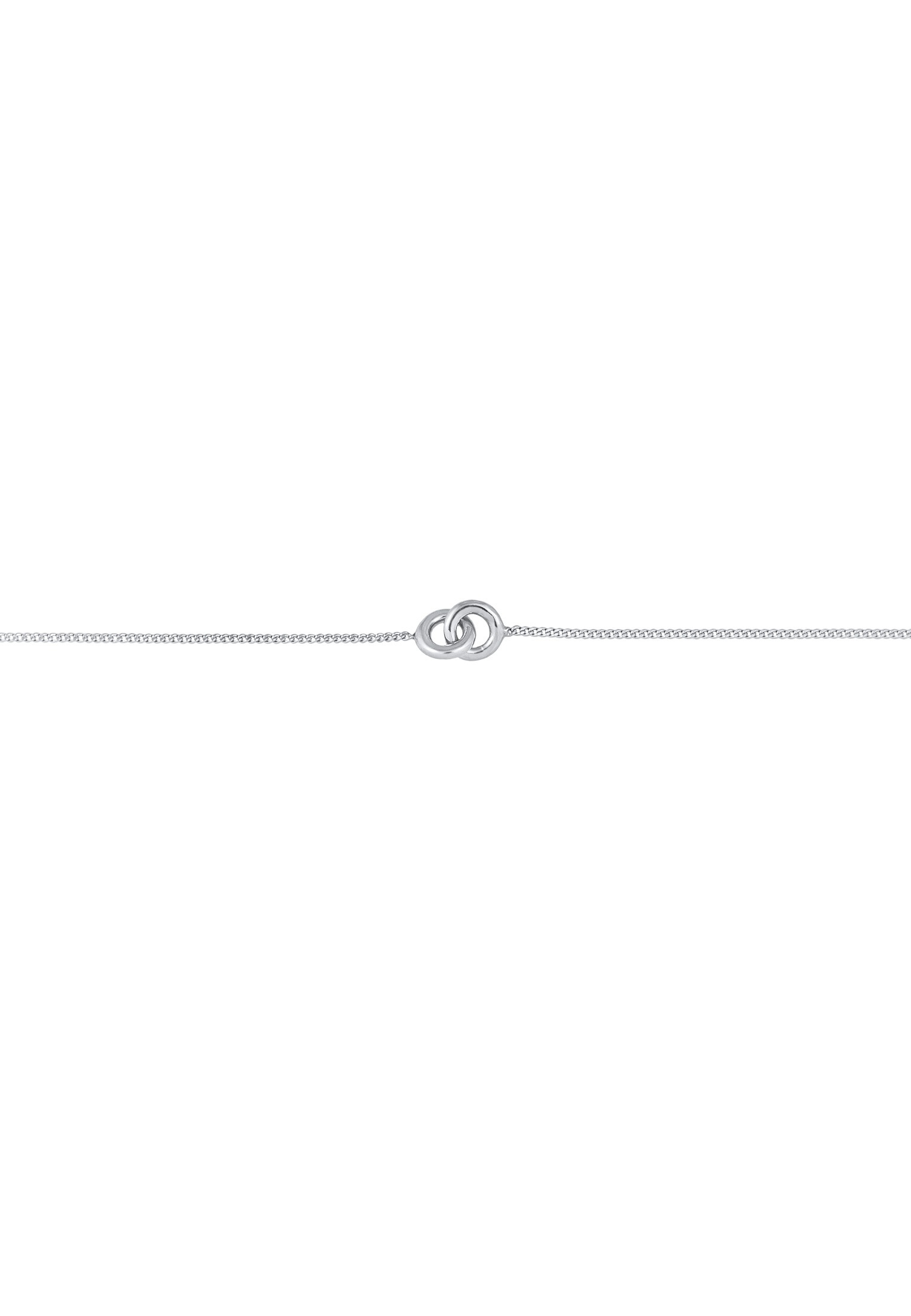 Elli Kette mit Anhänger »Halskette Choker Kreis Geo 925 Silber«
