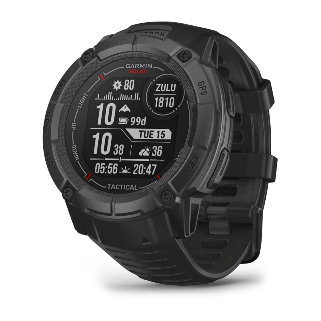 Garmin Smartwatch »Instinct 2X Solar Tactical Edition«, (2,8 cm / 1,1 Zoll), Proprietär,)