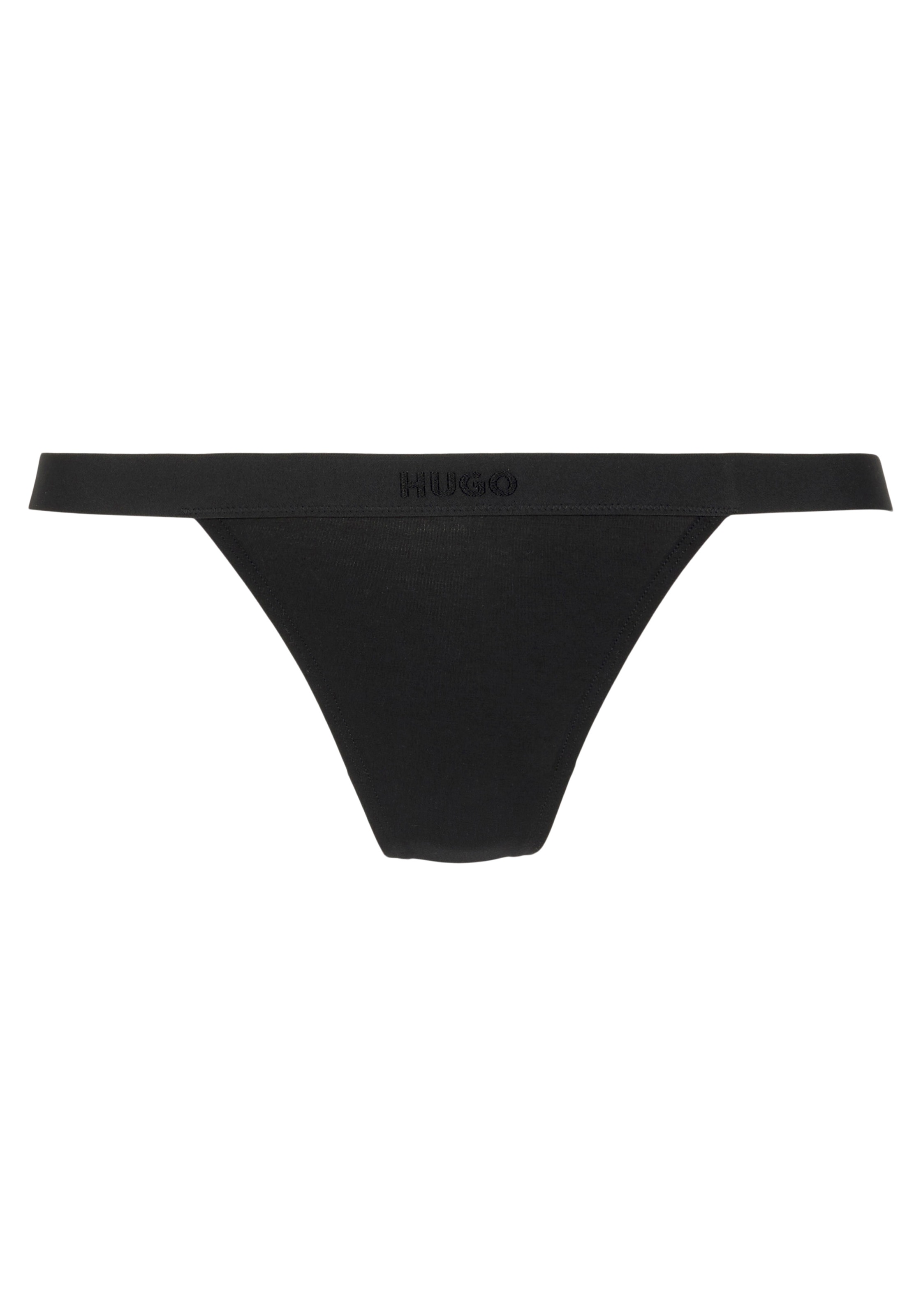 HUGO Underwear String »TRIPLET STRING PURE«, (Packung, 3 St., 3er-Pack), mit schmalem Bund