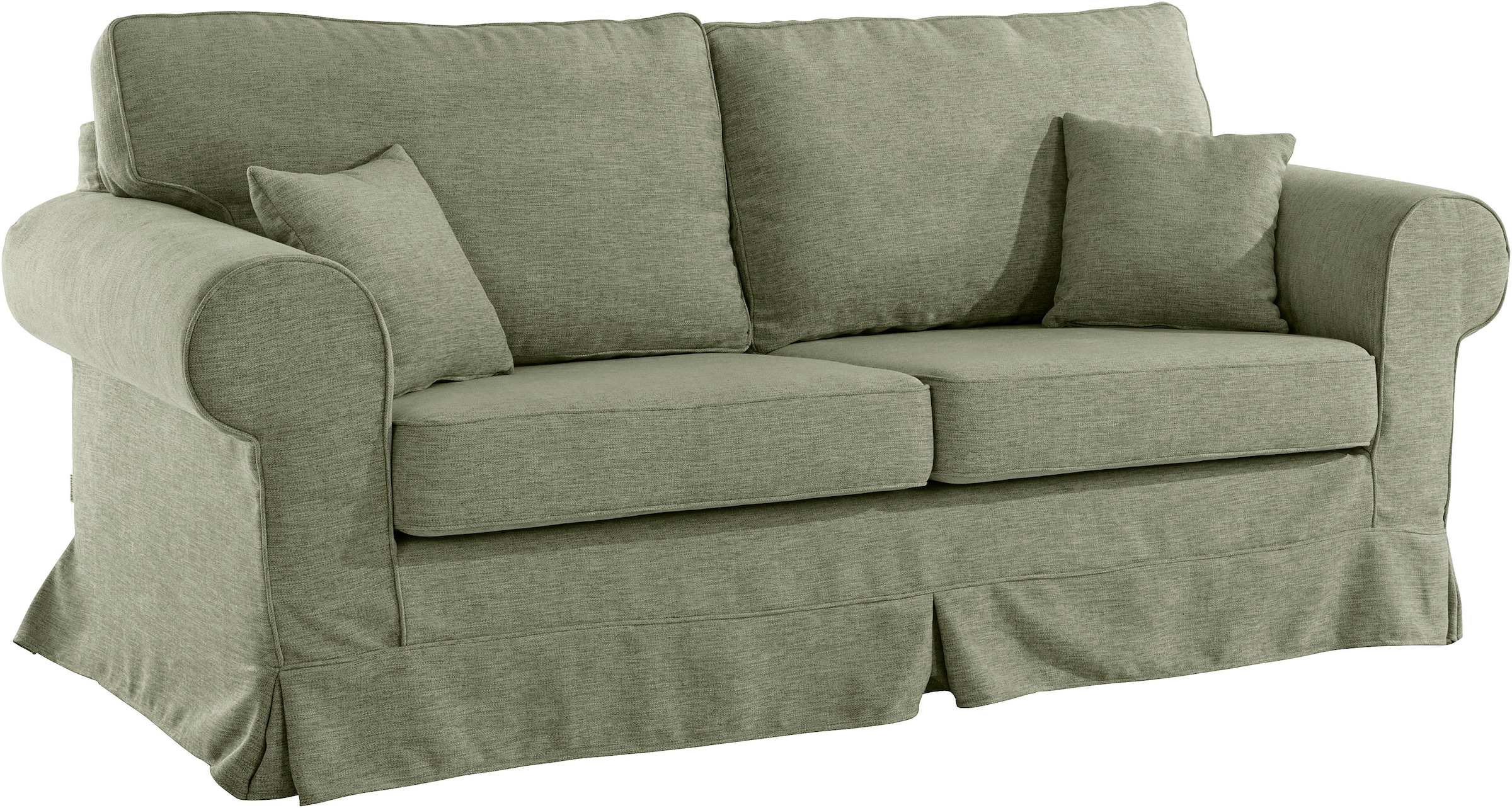 Home affaire 3-Sitzer »Shadmoor« Hussenoptik, in uni oder mit Blumendruck