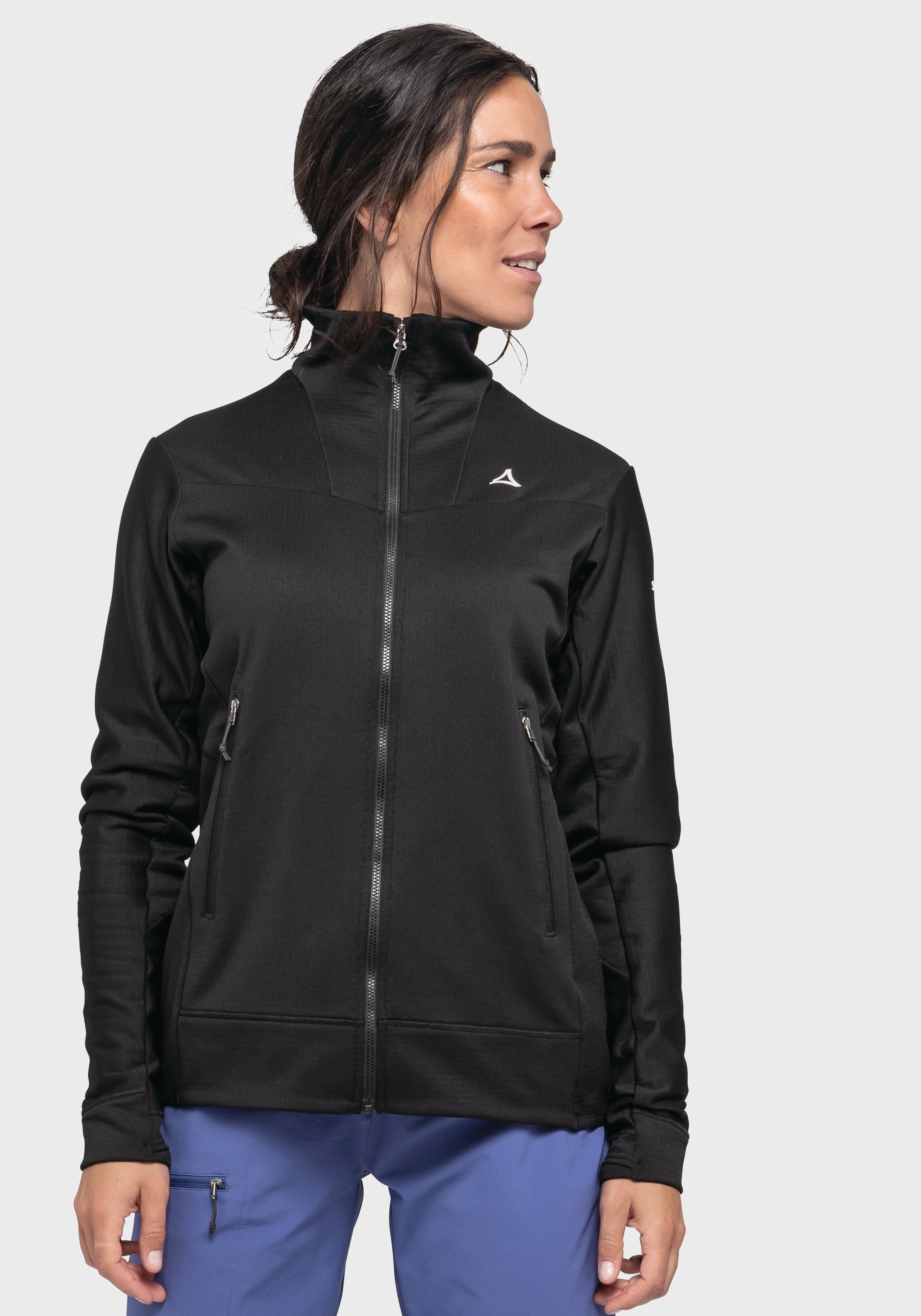 Schöffel Fleecejacke »Mountain Fleece Jkt Style Blaueis WMS«, ohne Kapuze