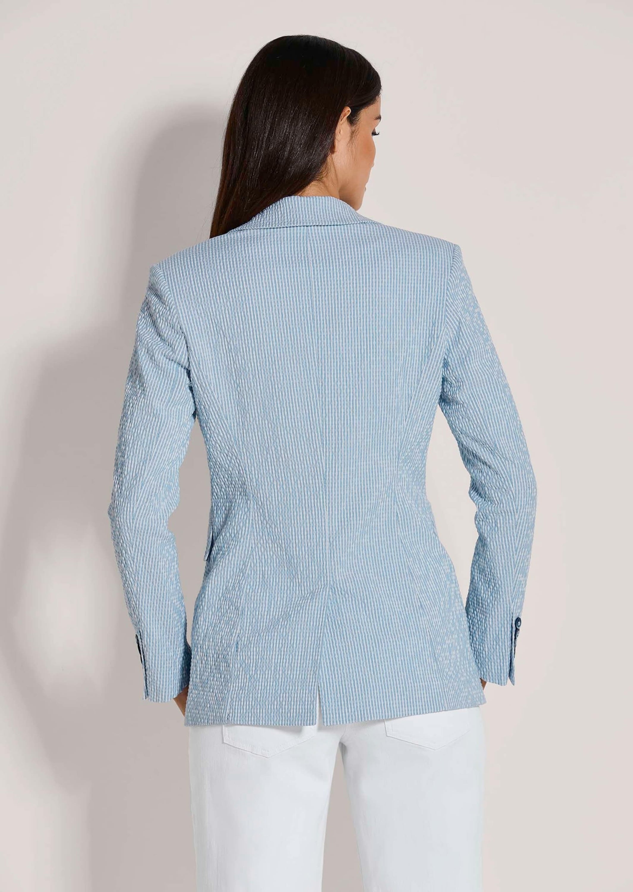 MADELEINE Jackenblazer »Blazer Seersucker-Blazer«
