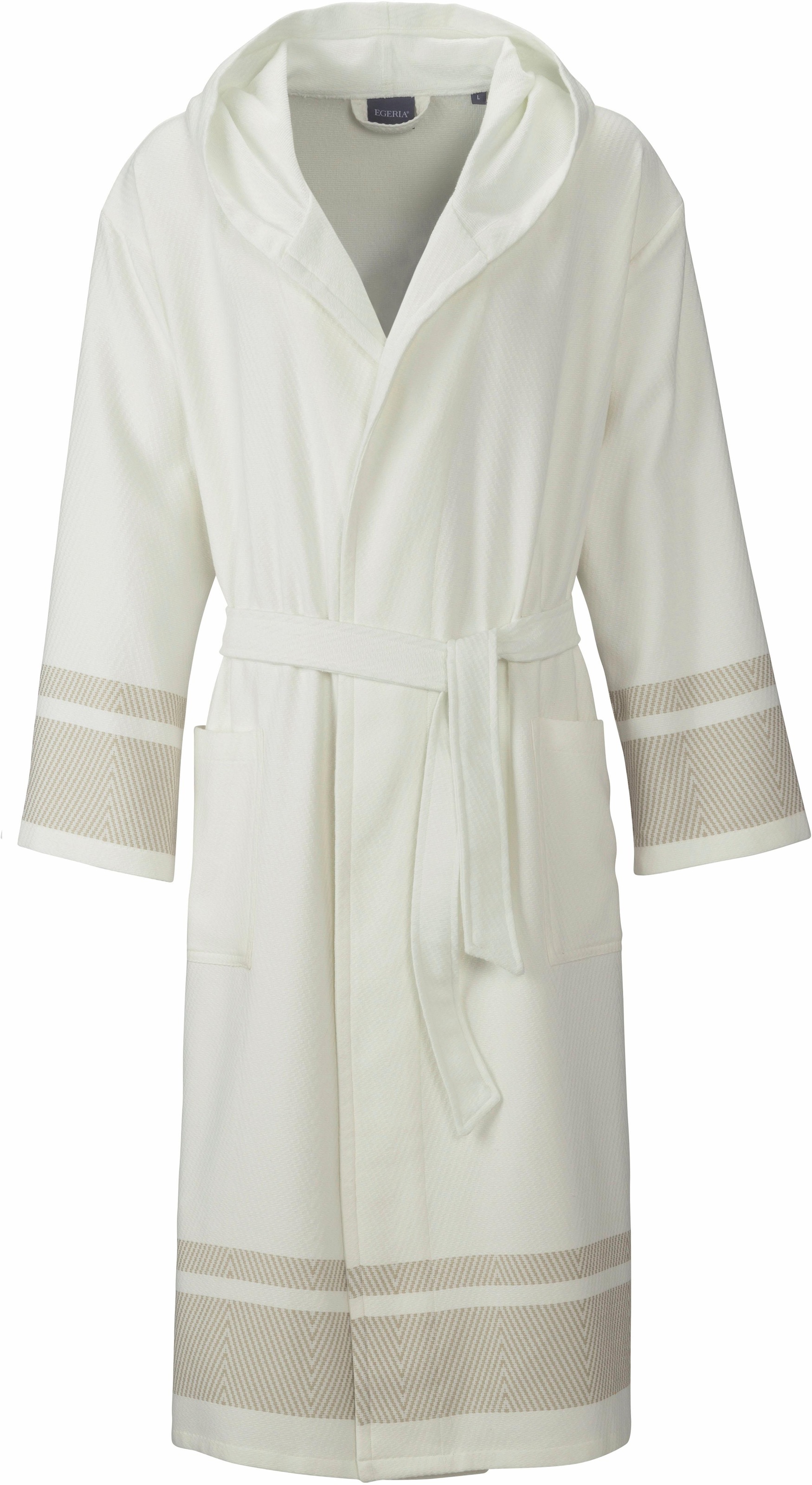 Egeria Unisex-Bademantel »Lynn in beige, Größe XL Länge: 125 cm